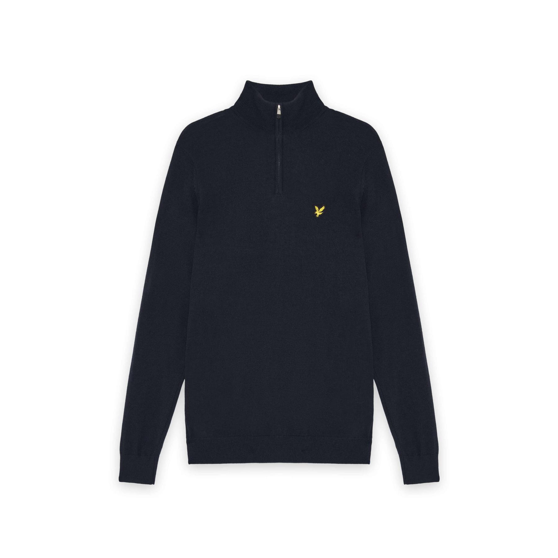 5059775746373 - Merinopull mit Reißverschluss Lyle & Scott