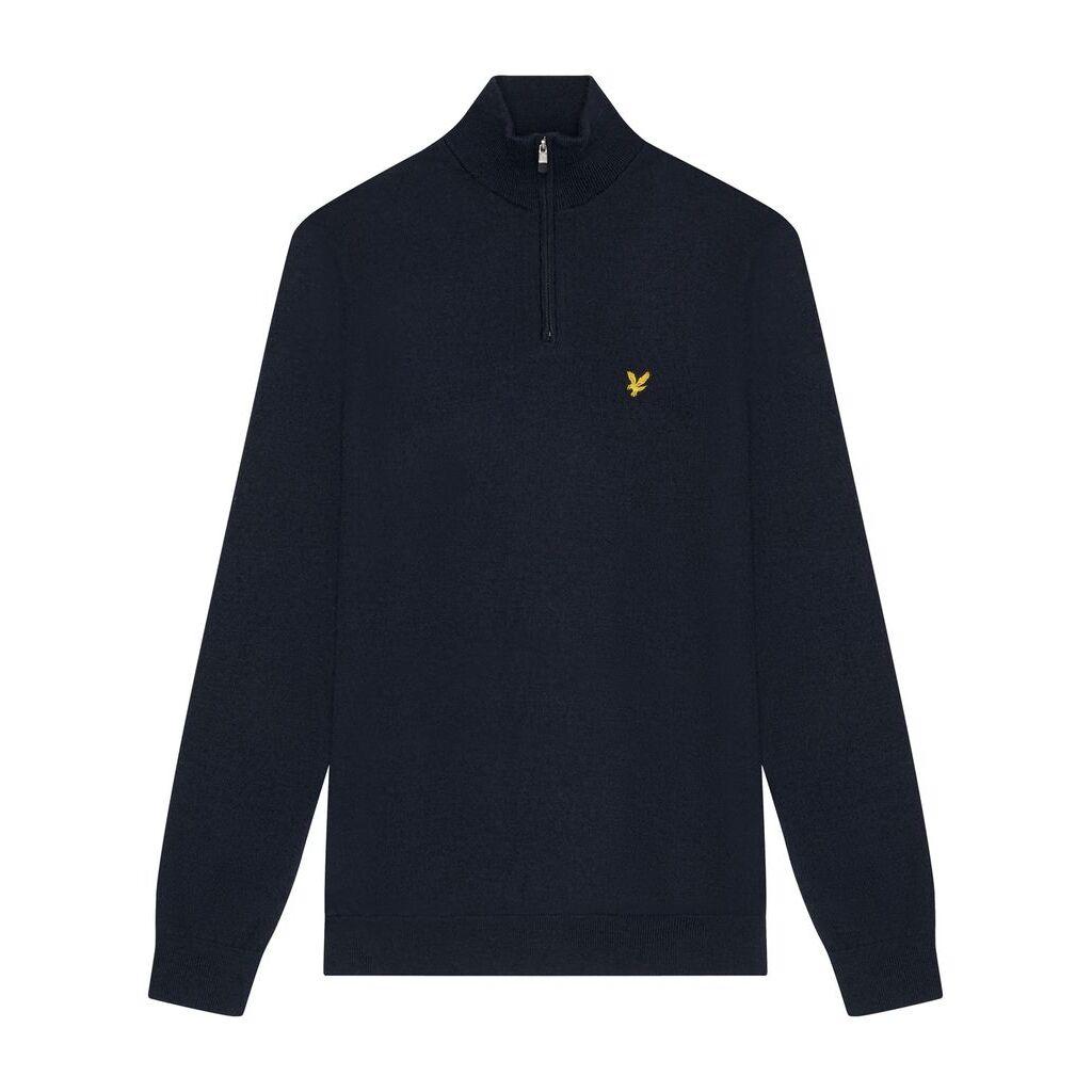 5059775746403 - Merinopull mit Reißverschluss Lyle & Scott