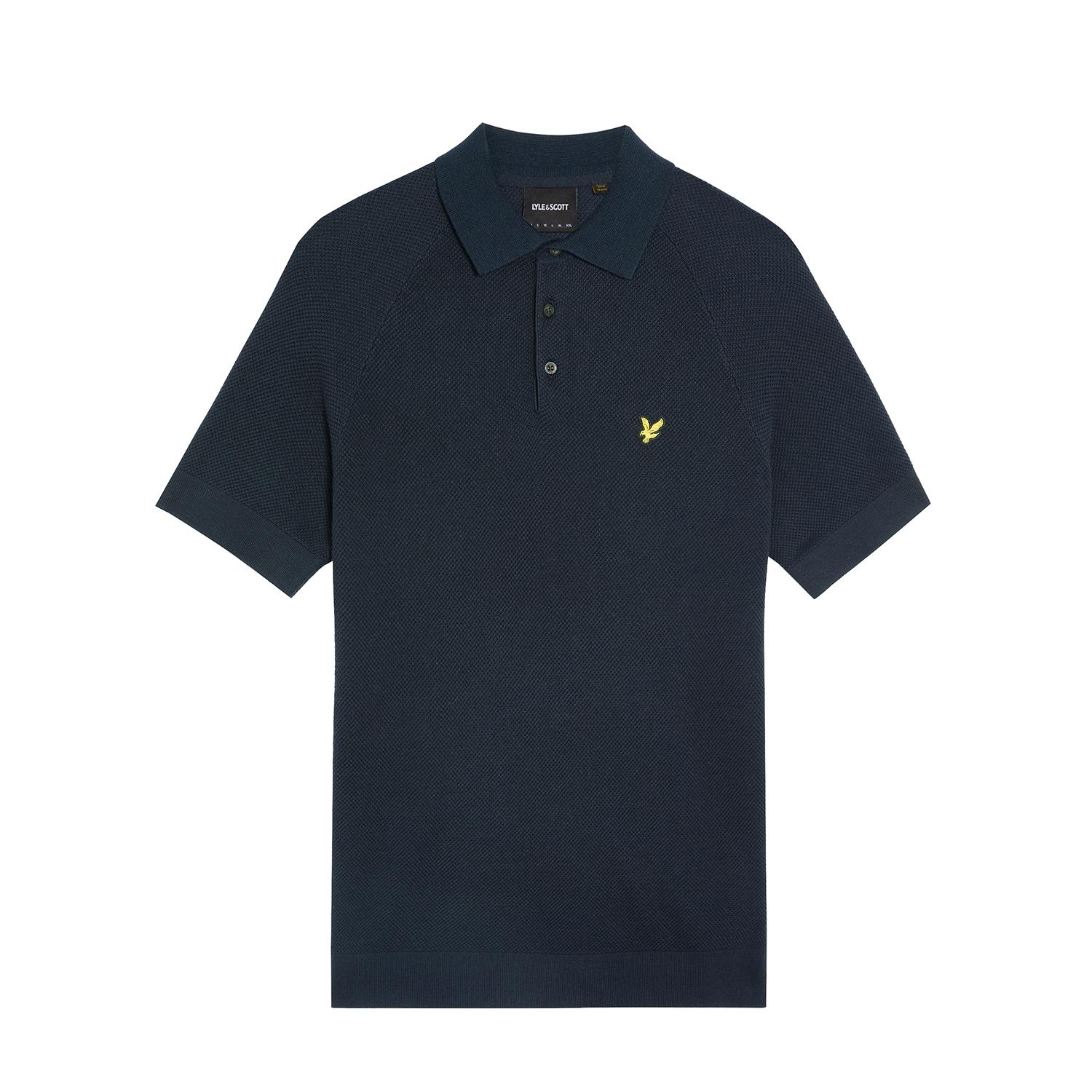 5059775872386 - Leinen-Strickpolo Lyle & Scott