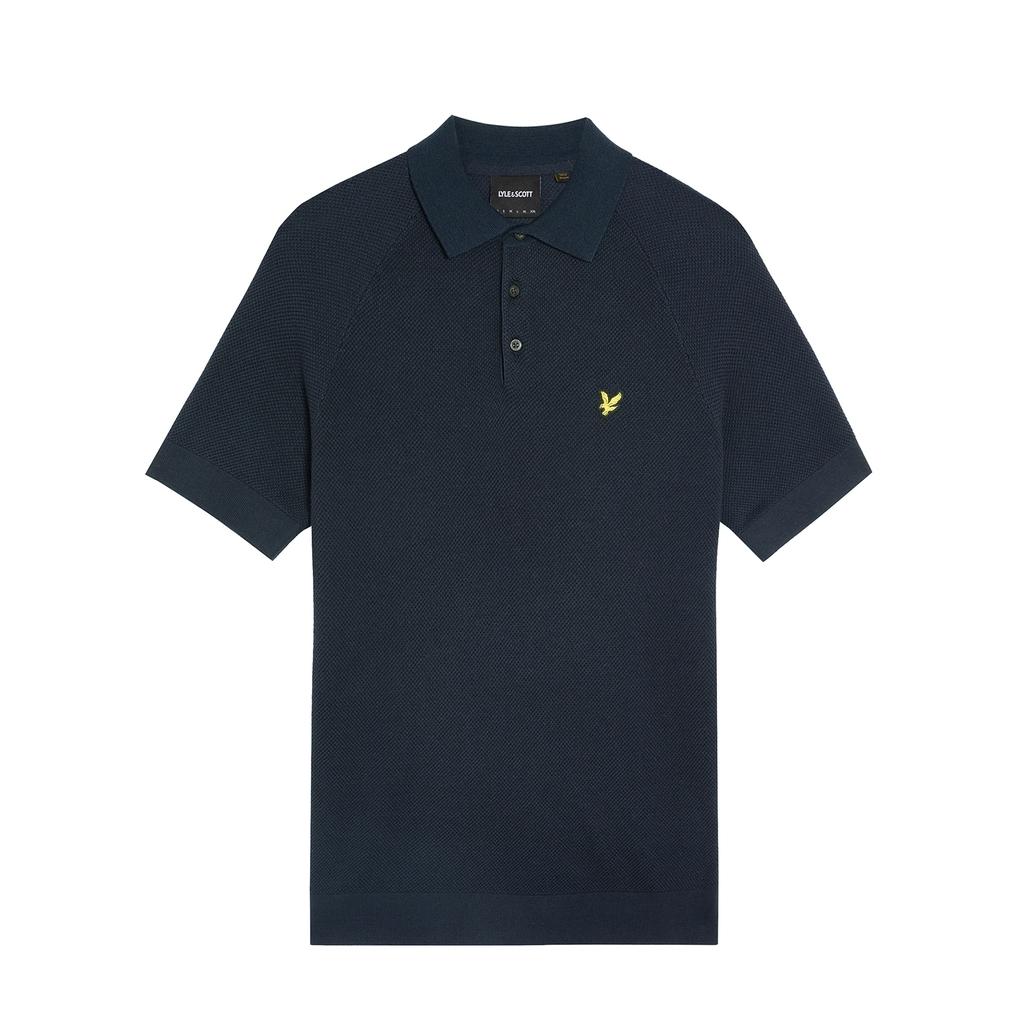 5059775872355 - Leinen-Strickpolo Lyle & Scott