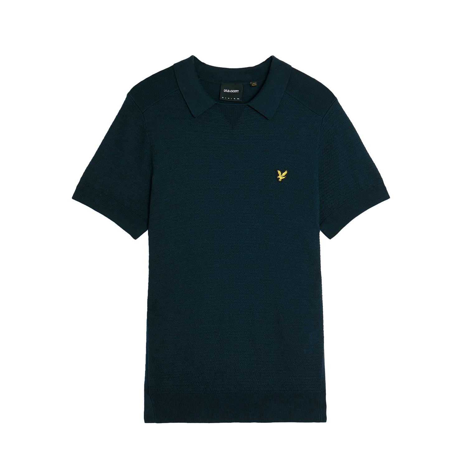 5059775976664 - Gestreifter Strickpolo Lyle & Scott