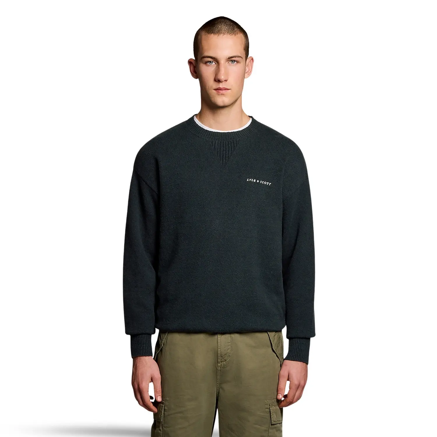 5063560107911 - Pullover mit Rundhalsausschnitt Script