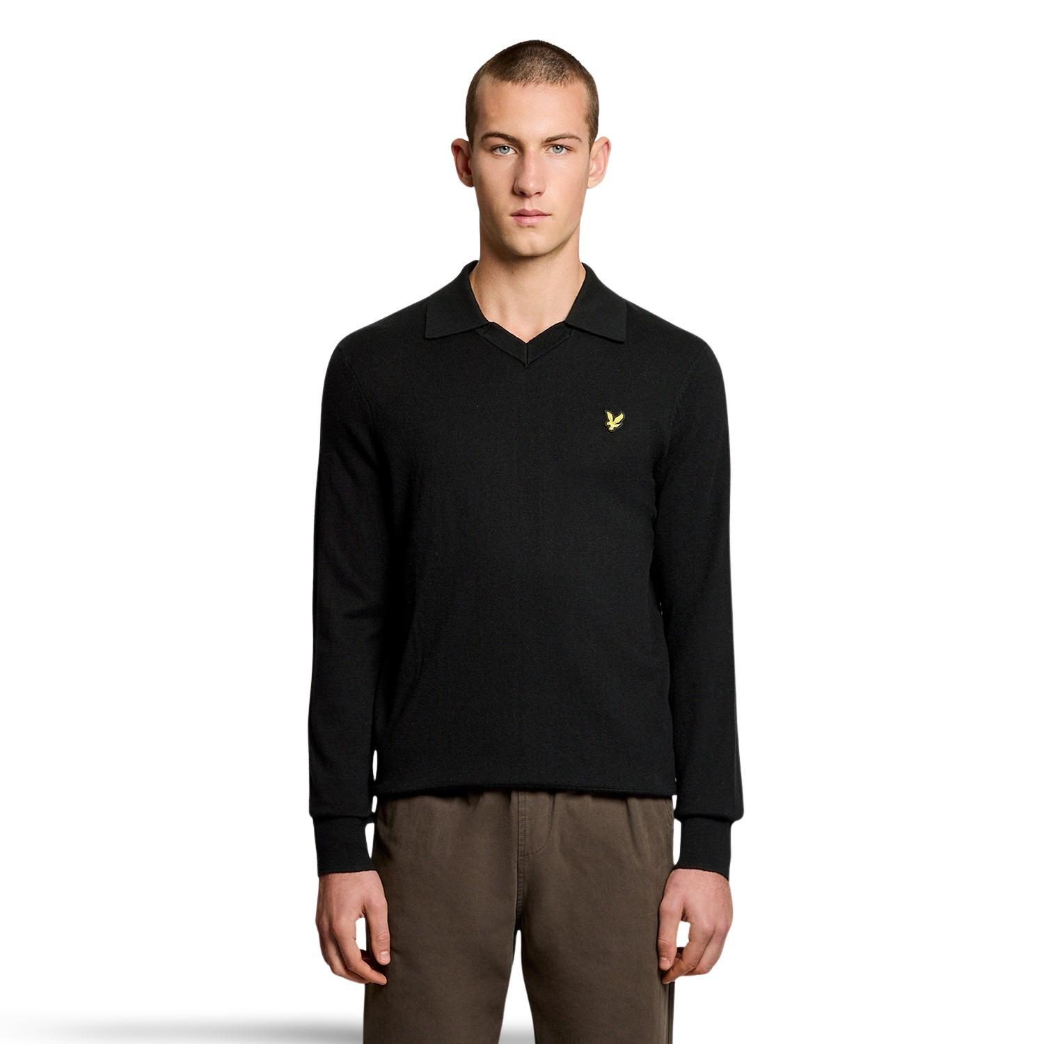 5063560498002 - Merinowolle Fußball-Pullover Lyle & Scott