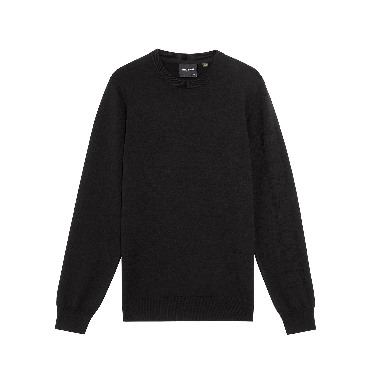 Maglione a girocollo  Logo