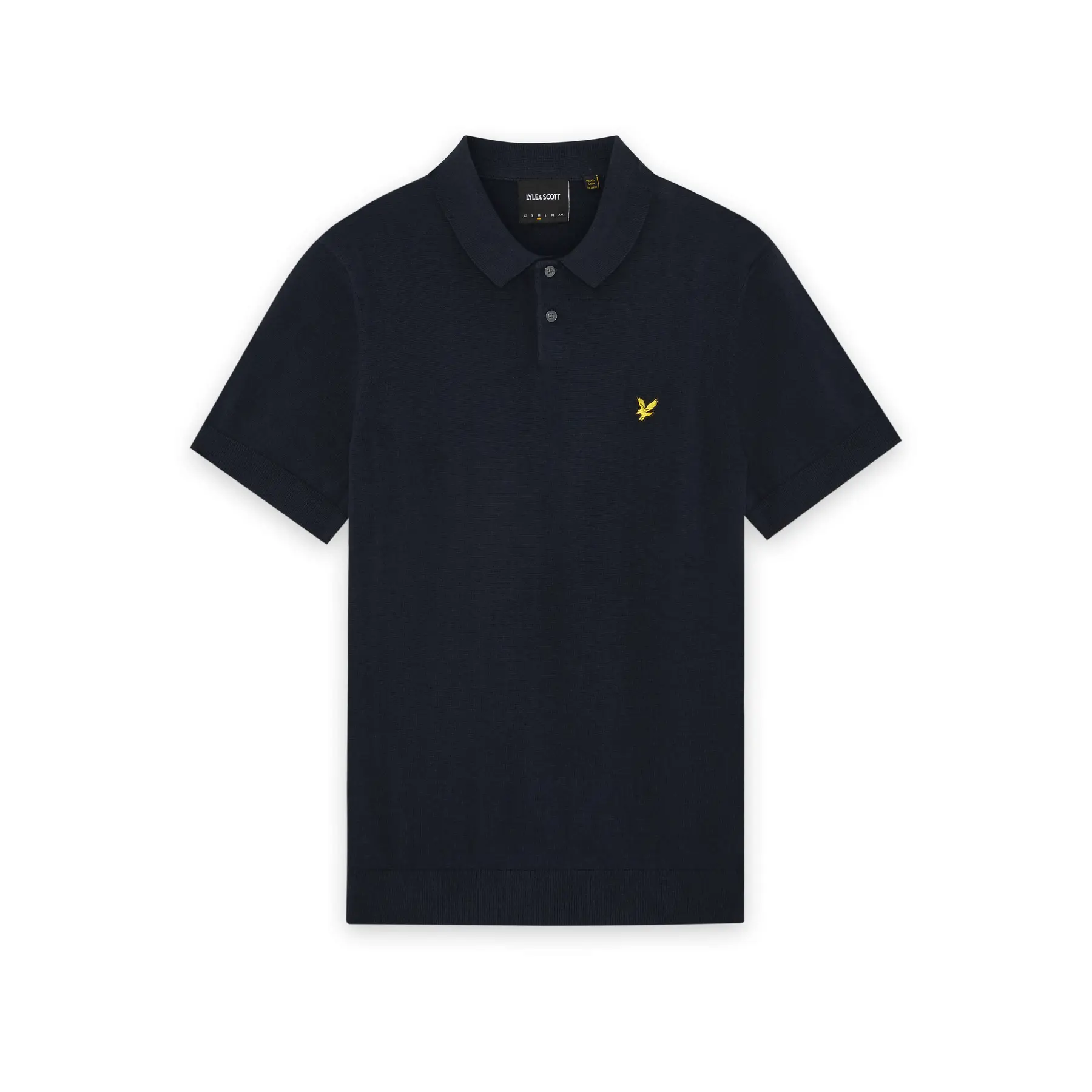 5063560881316 - Strick-Polo aus Baumwolle Lyle & Scott