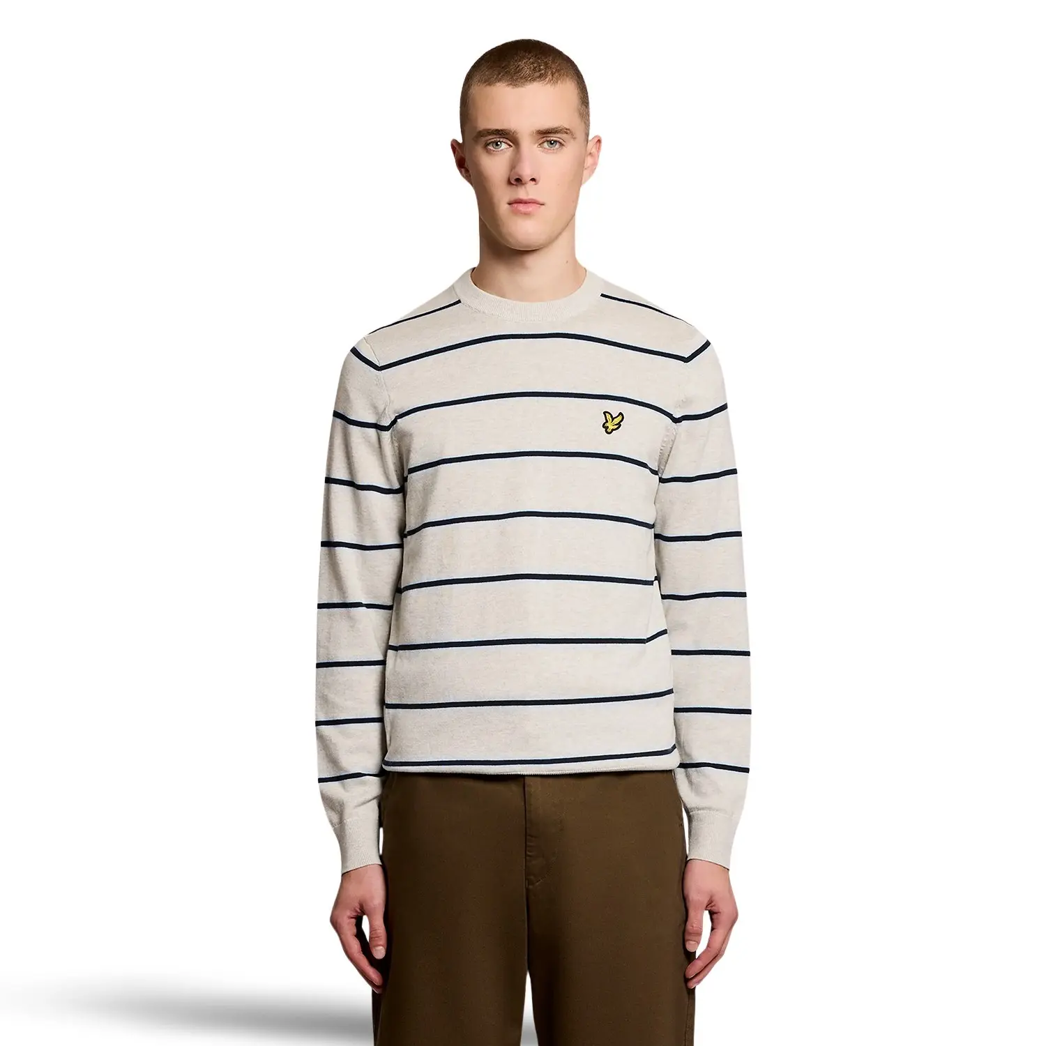 5063560885697 - Gestreifter Baumwollpullover Lyle & Scott