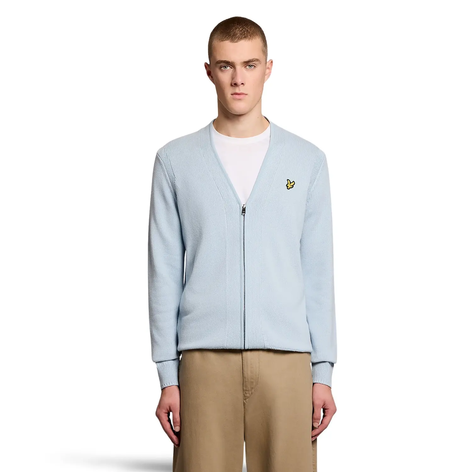 Cardigan Lyle & Scott Hybrid Placket