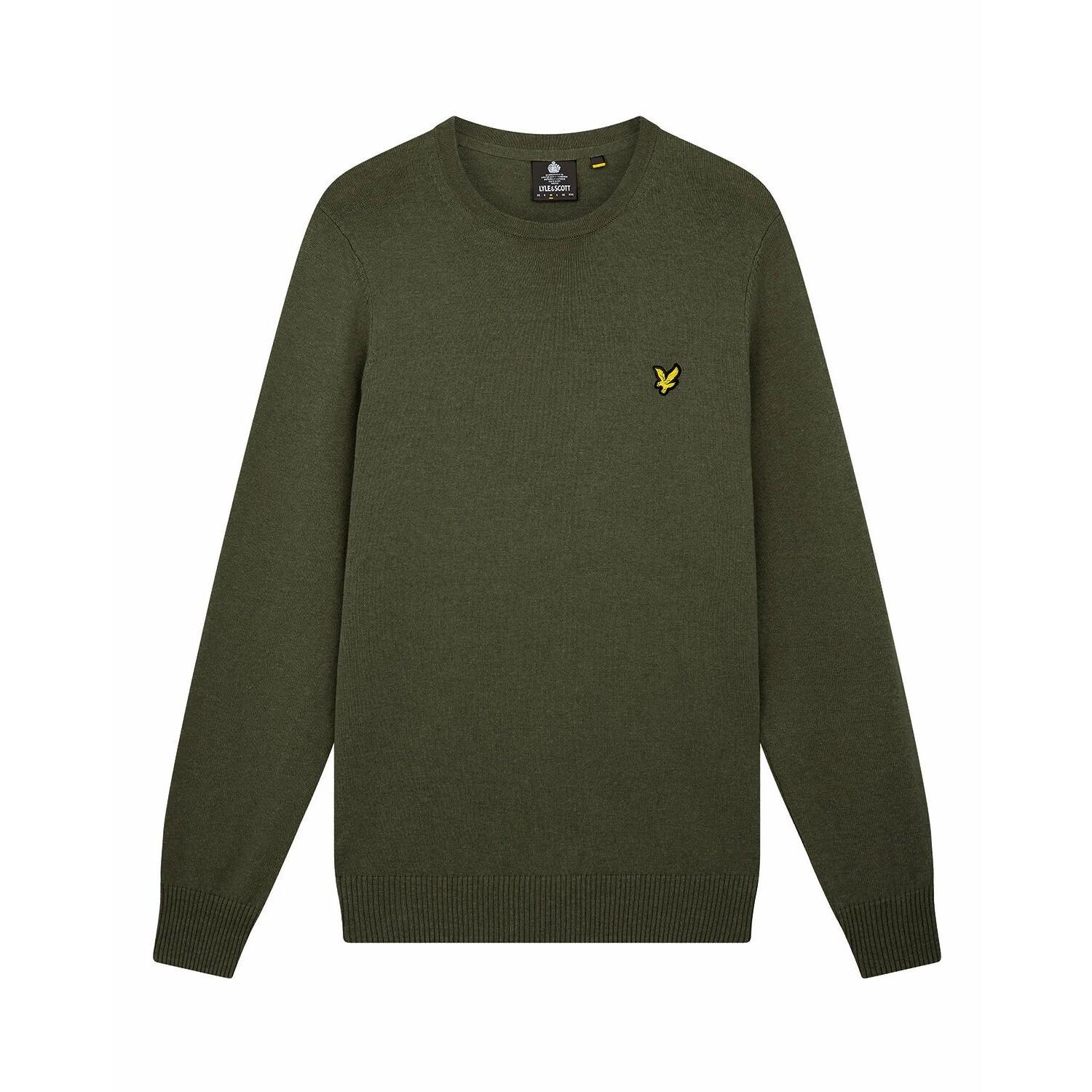 5054783981853 - Pullover mit Rundhalsausschnitt aus Merino-Baumwolle Lyle & Scott