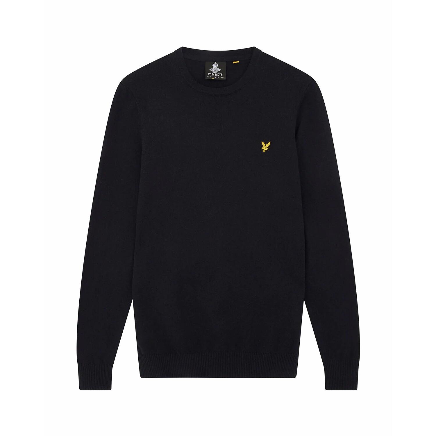 5054783188283 - Lyle & Cotton Merino Crew Neck Jumper Dark Navy