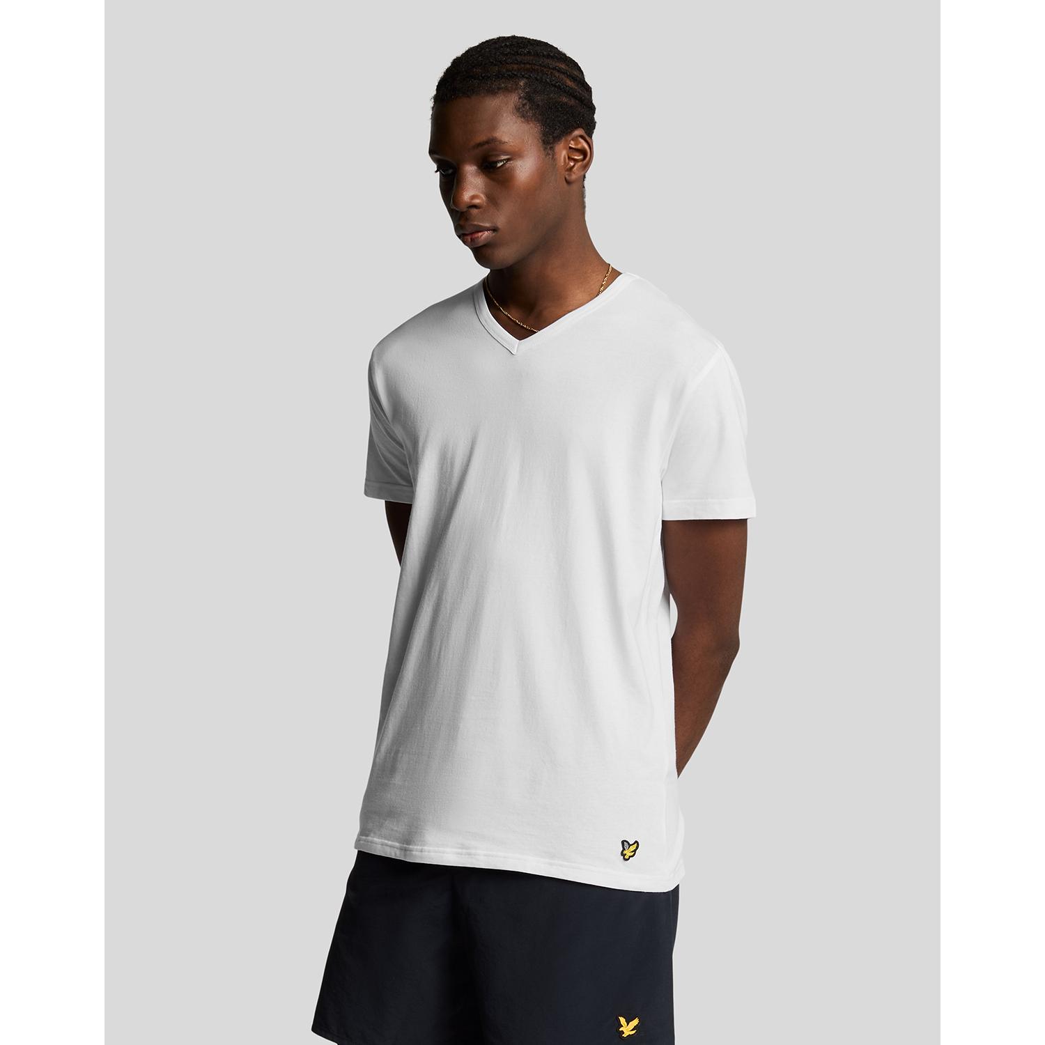 T-shirt con scollo a V  Basic (x3)