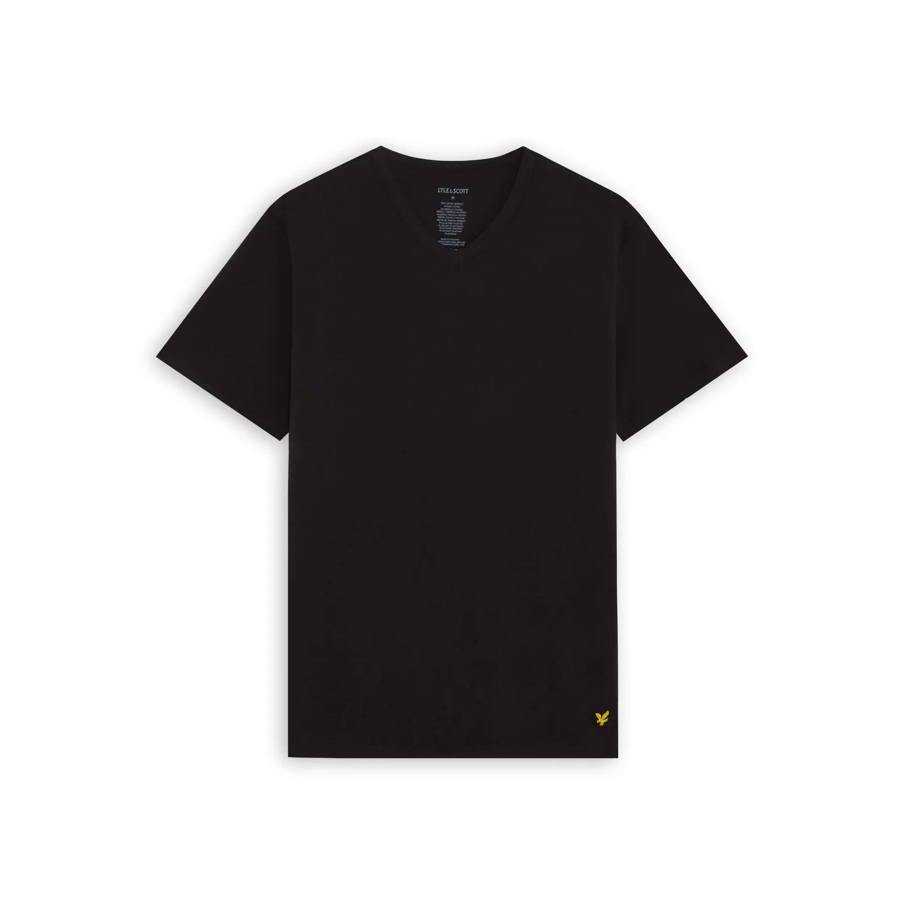 Lyle & Scott Noir V-Neck T-Shirt Basic (X3)