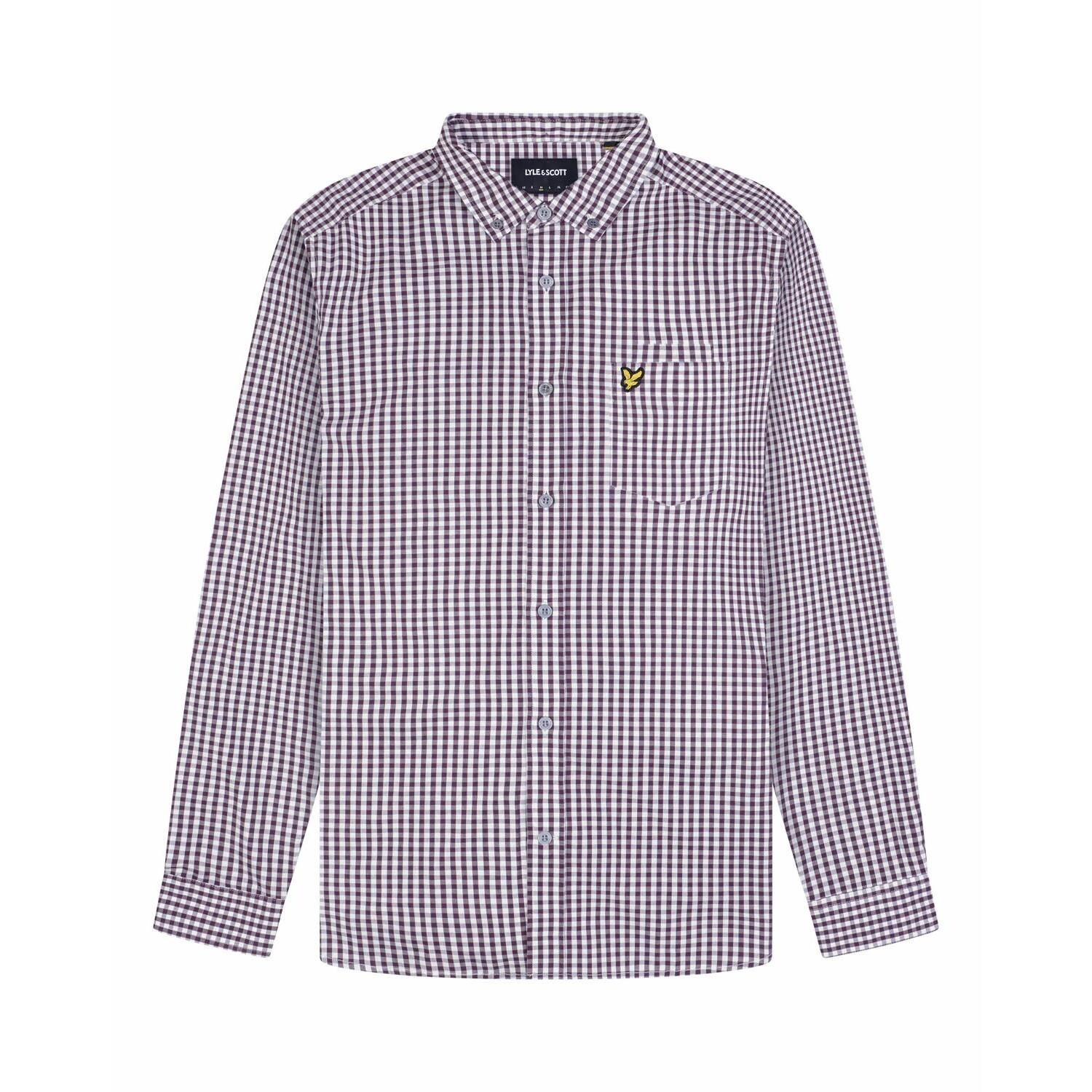 Camicia slim fit a maniche lunghe  Gingham