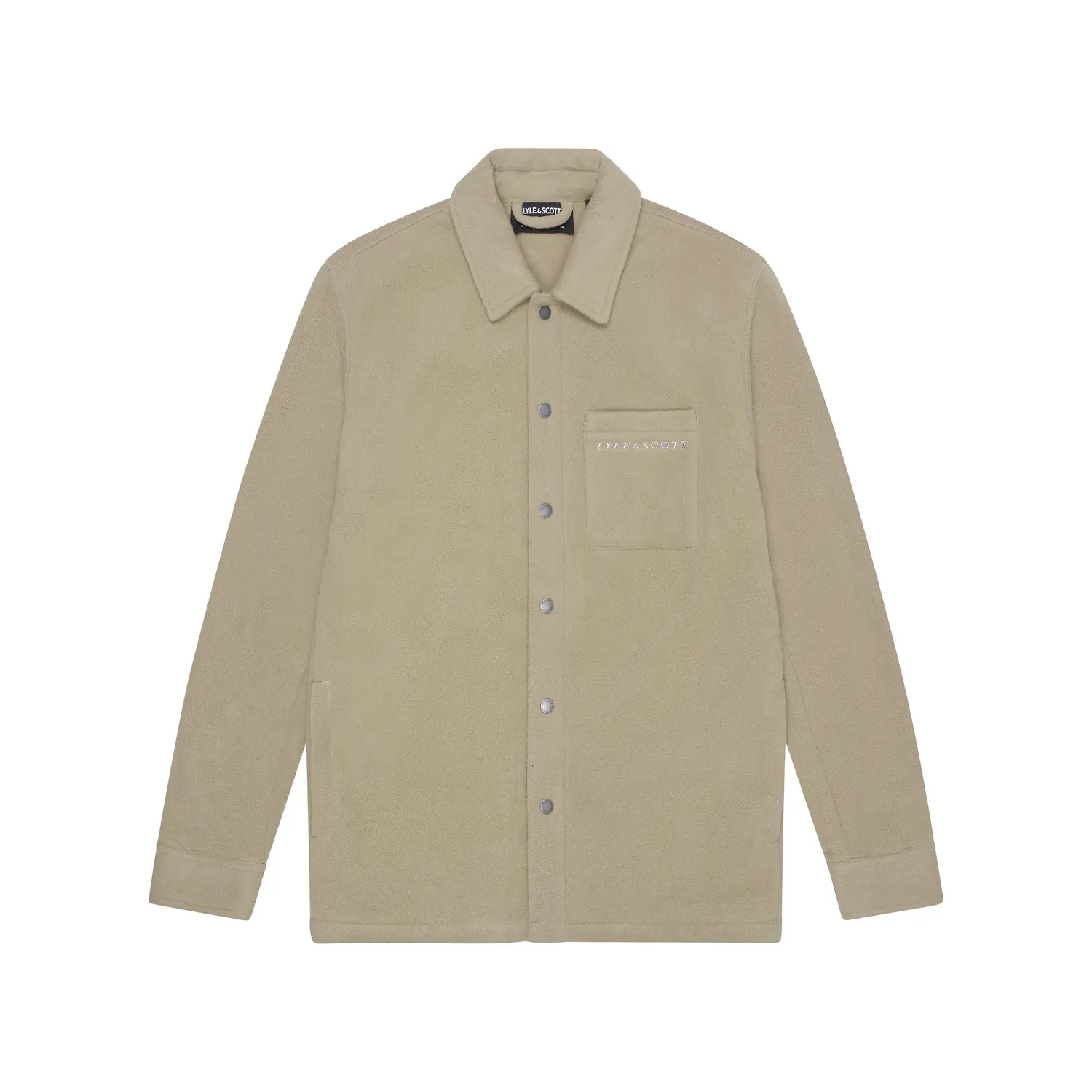 5059775761024 - Gestickte Fleece-Overhemden Lyle & Scott