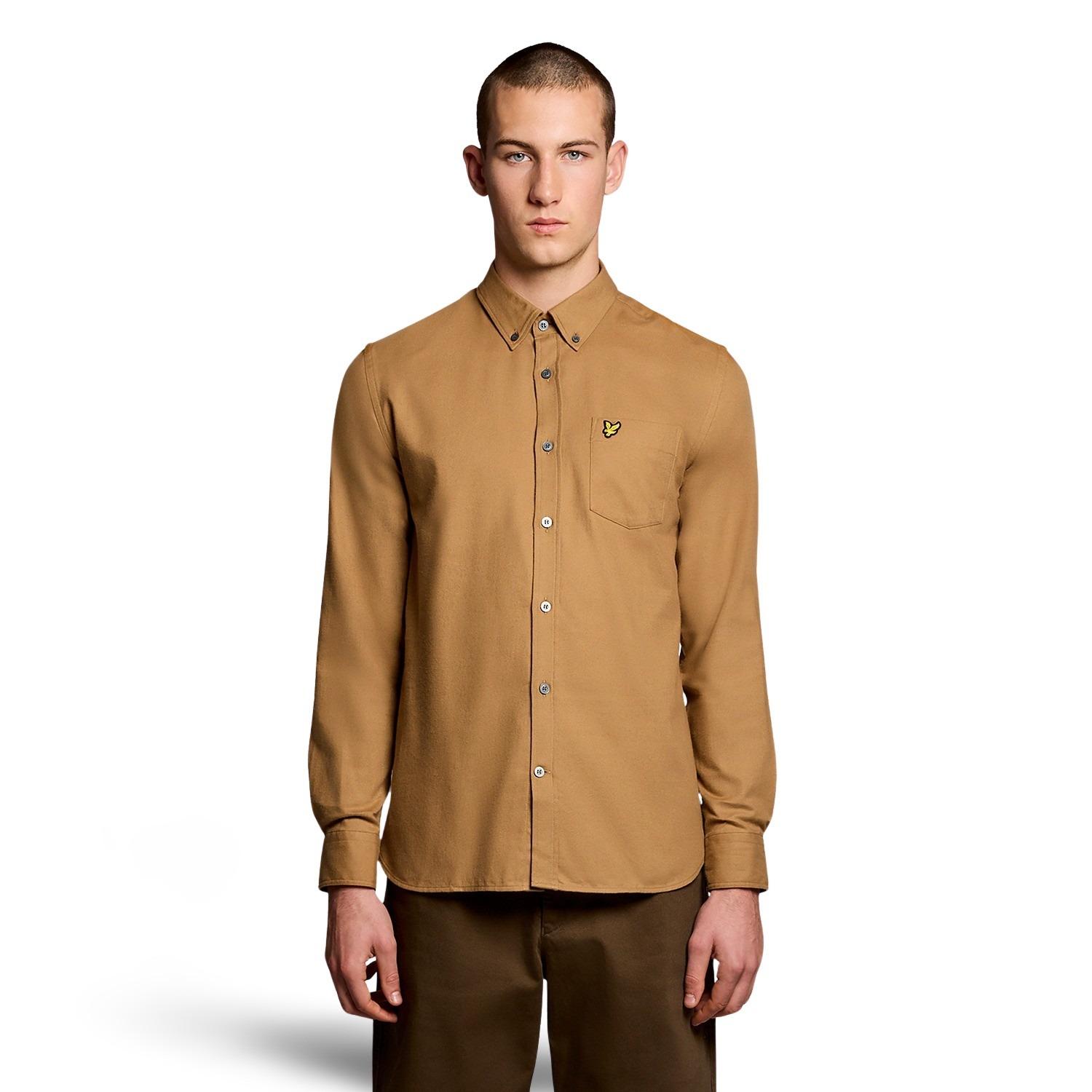 5063560843307 - Langarmhemd aus Flanell Plain