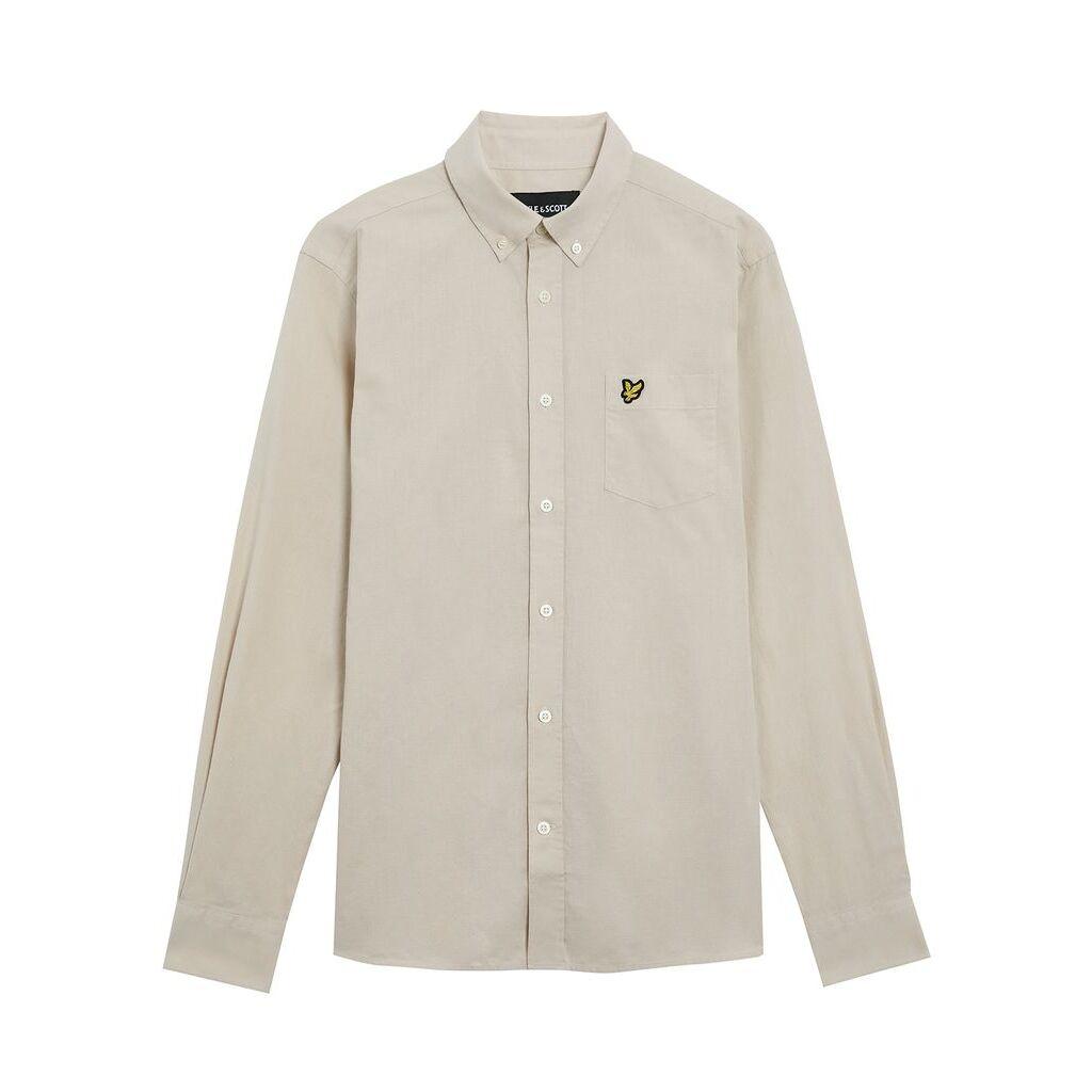 5059775631631 - Knopfhemd aus Leinen und Baumwolle Lyle & Scott