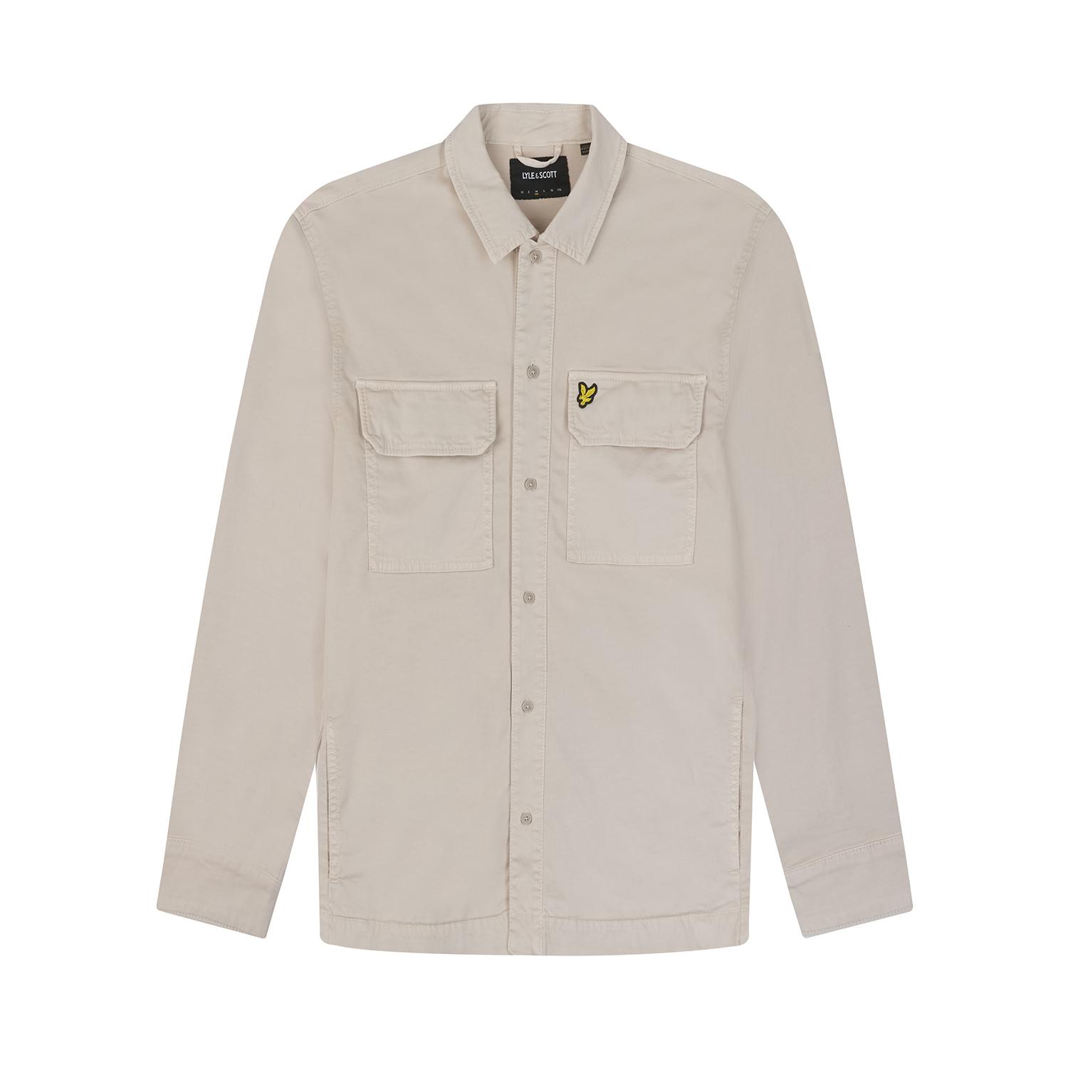 Camicia overshirt tinta