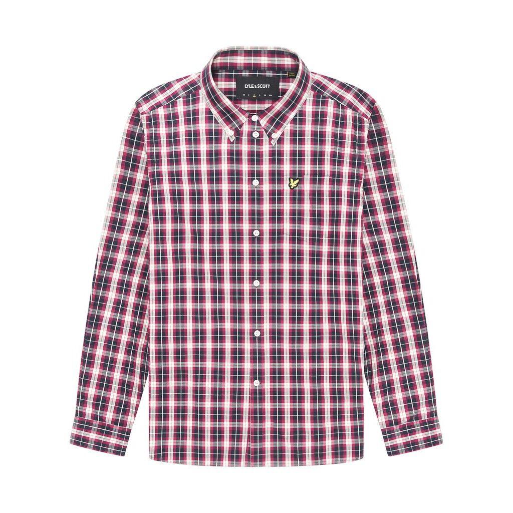 5059775728492 - Überhemd im gewaschenen Karo-Design Lyle & Scott