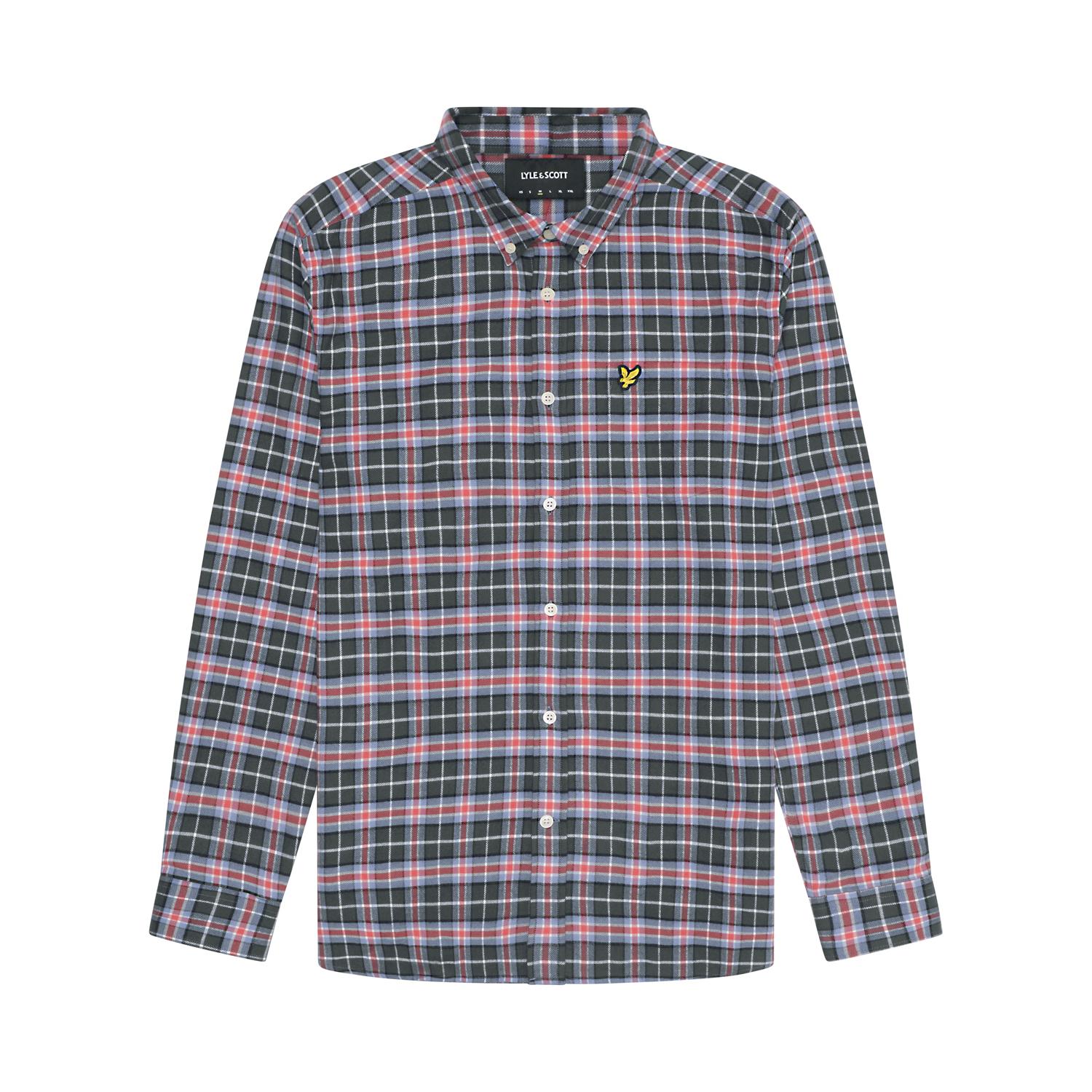 Camicia a quadretti in flanella