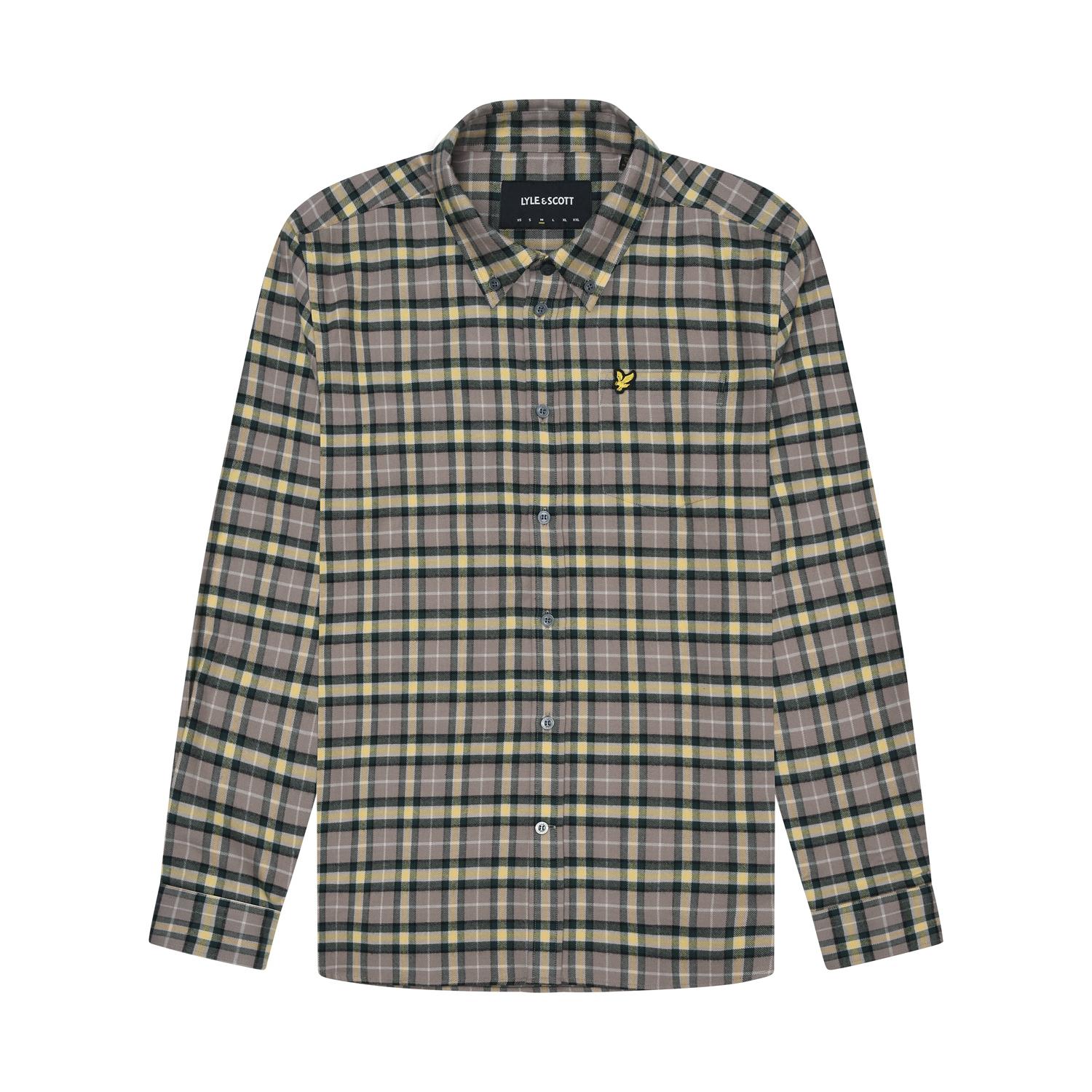 5059775751247 - Karo-Hemdjacke mit langen Ärmeln Lyle & Scott