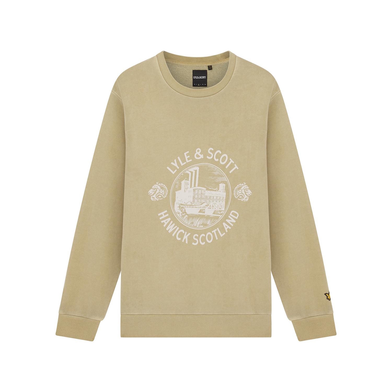 5059775410670 - Sweatshirt Rundhalsausschnitt Hawick Print