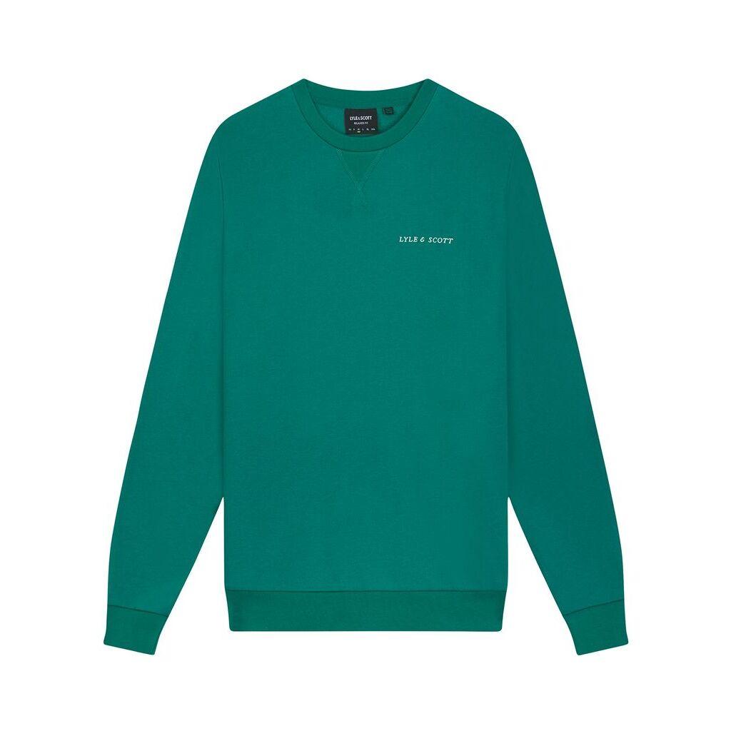 5059775049290 - Gestickter Rundhals-Sweatshirt Loopback