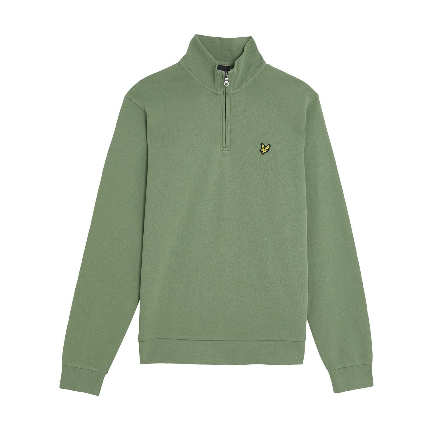 Felpa con 1/4 di cerniera  Loopback