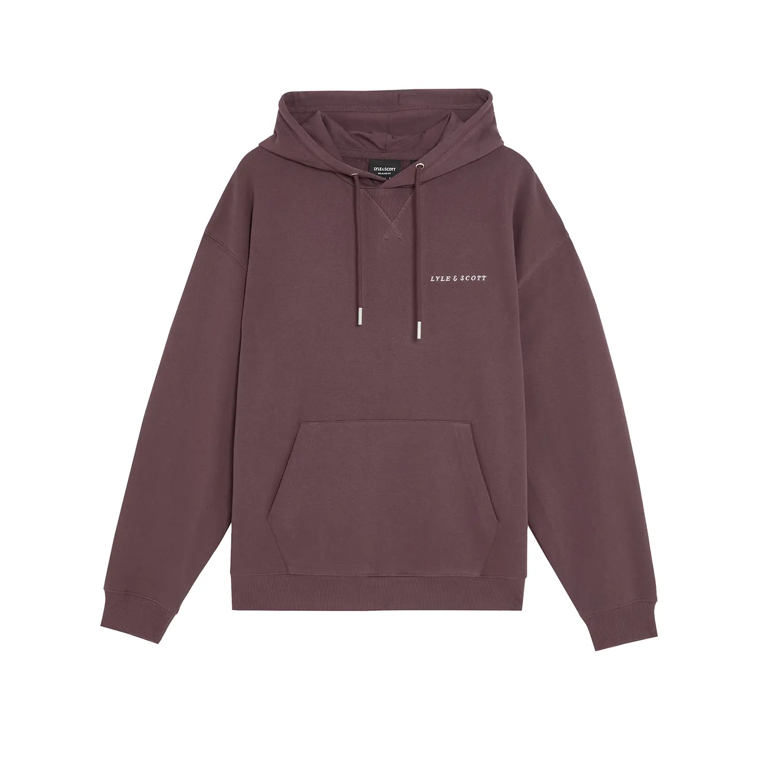 Felpa con cappuccio  Script Brushback