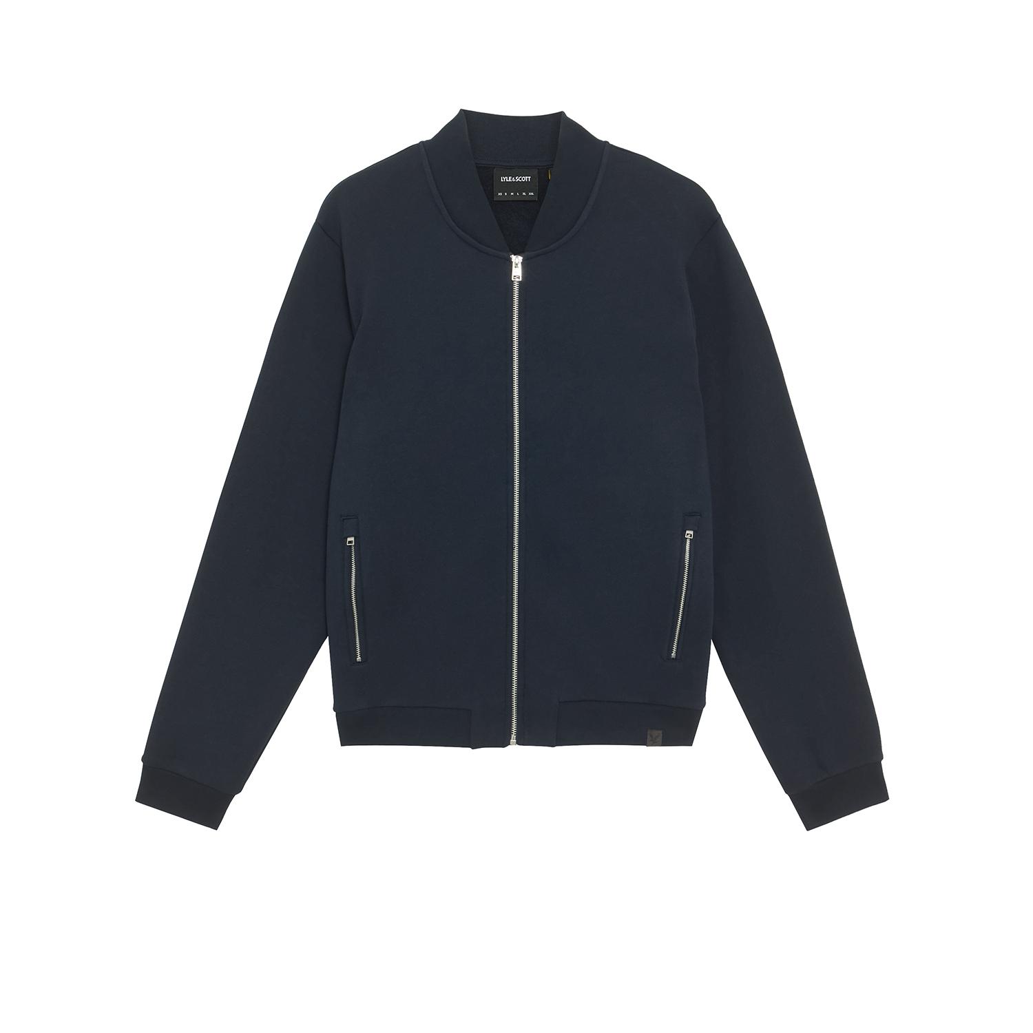 Felpa in jersey half raglan