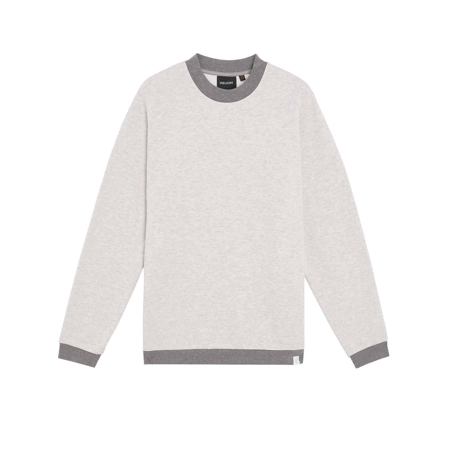 5063560995136 - Sweatshirt mit Rundhalsausschnitt und halben Raglanärmel Lyle & Scott