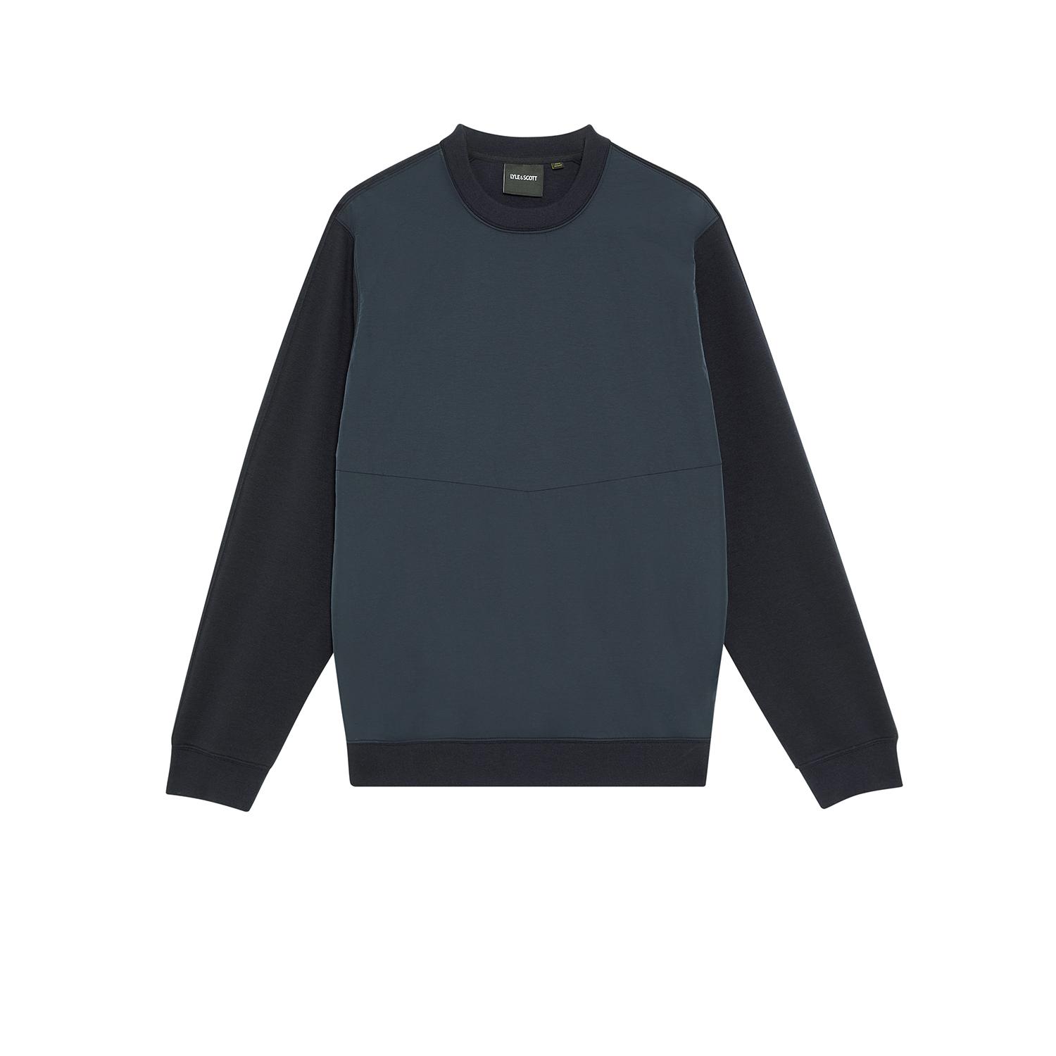 5063560984925 - Hybrides Sweatshirt mit halben Raglanärmeln Lyle & Scott