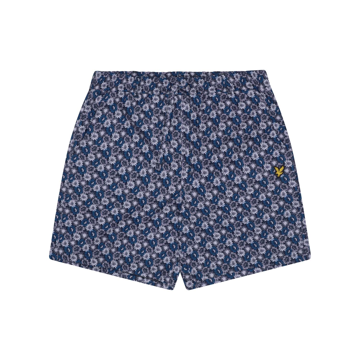 Short con stampa floreale