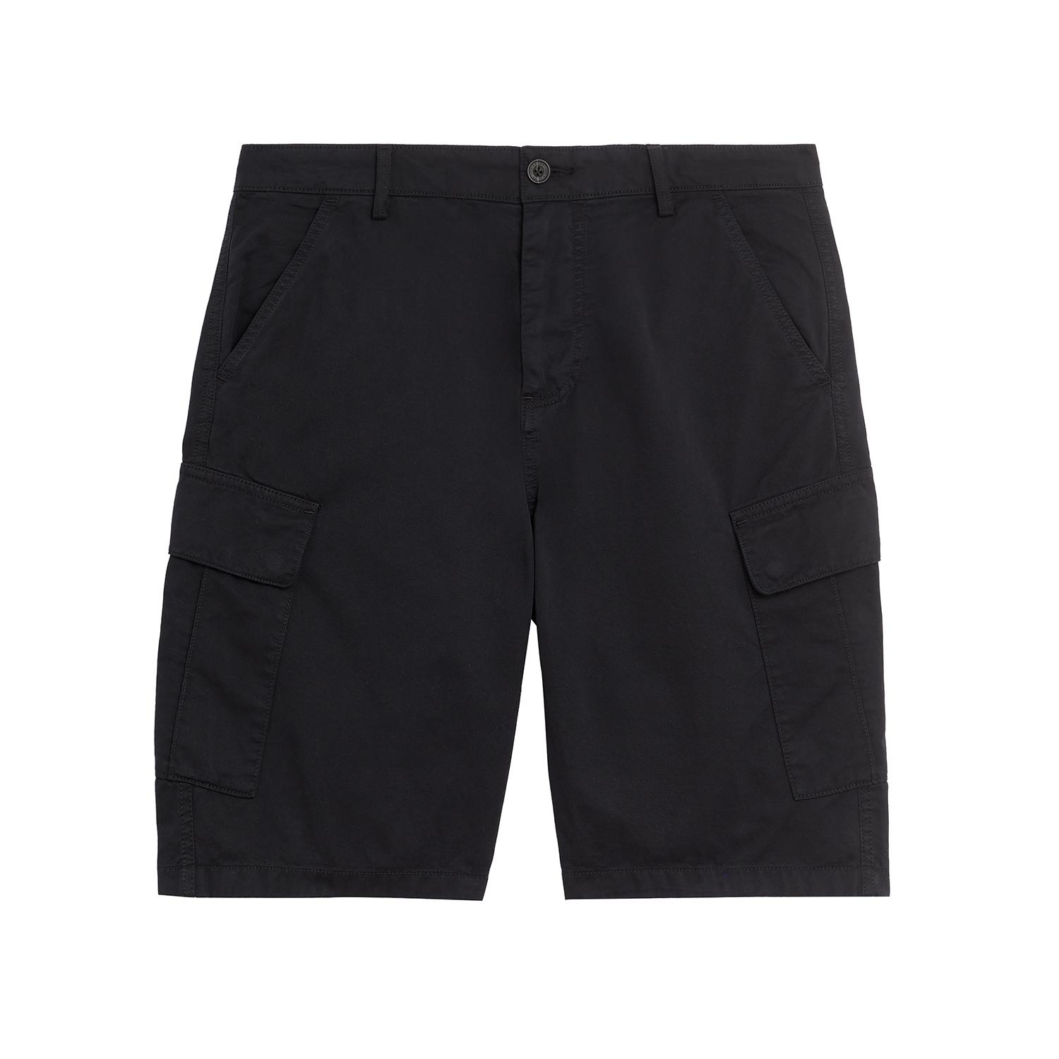 Lyle & Scott - Cargo Jet Black - Shorts - Black - W30 - 100% Cotton,Cotton-image