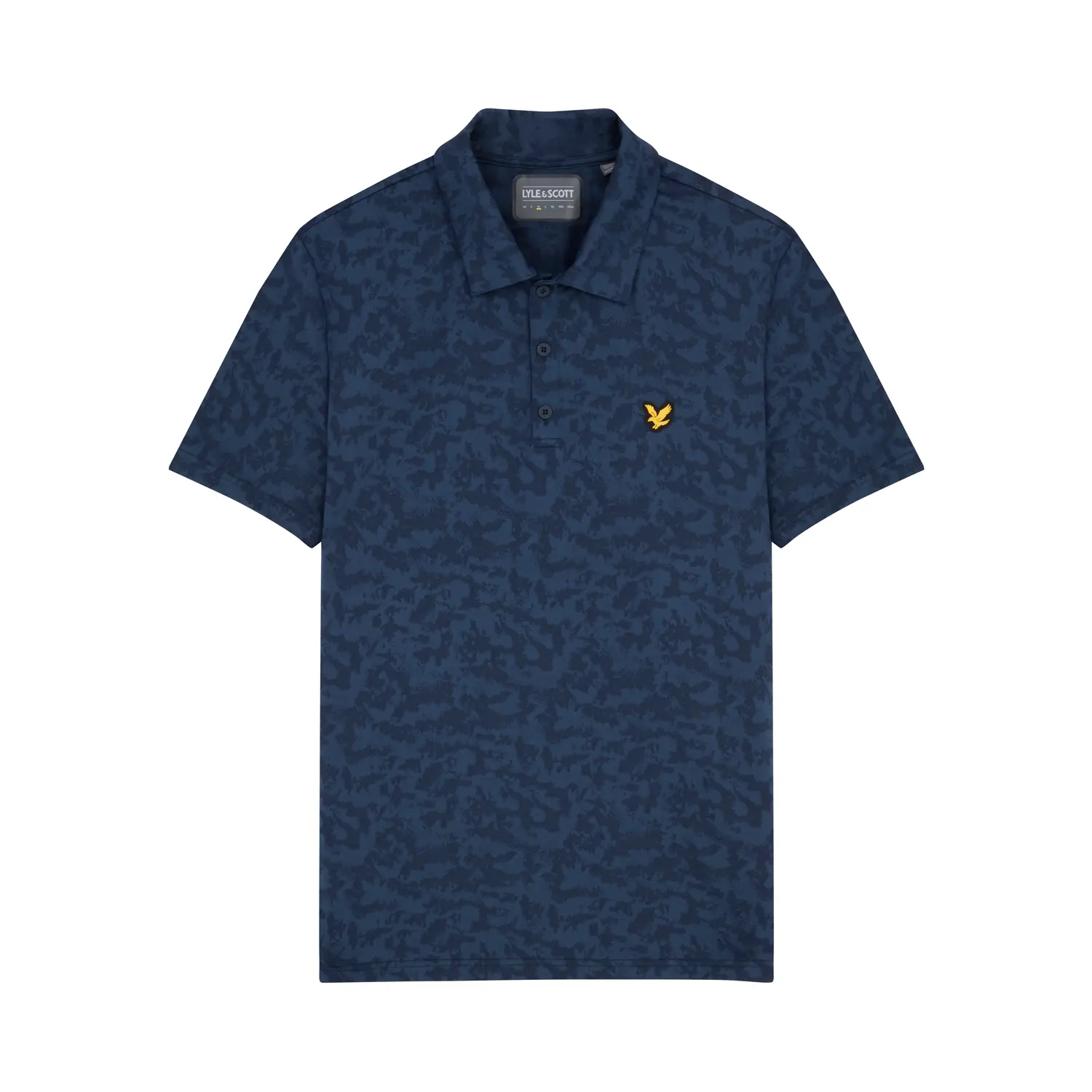 Polo-Shirt Lyle & Scott Seafoam Jacquard