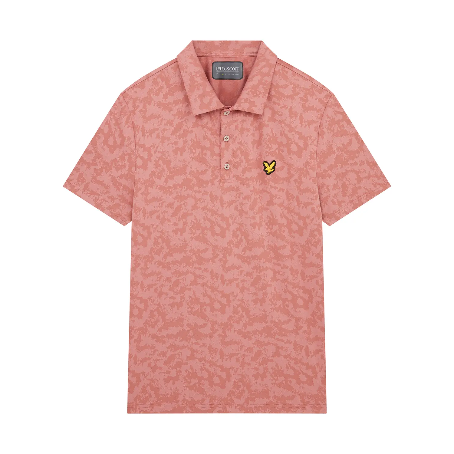 Polo-Shirt Lyle & Scott Seafoam Jacquard