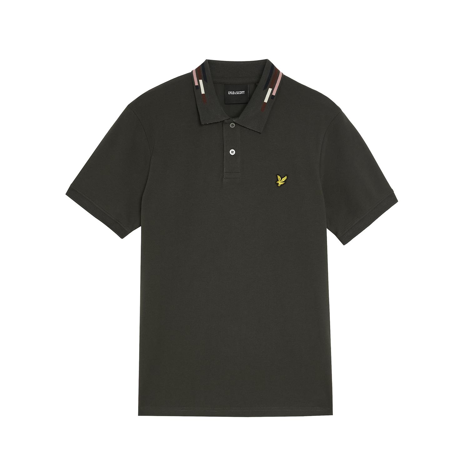 5063560107348 - Gestreiftes Polo mit Paspelierung Lyle & Scott