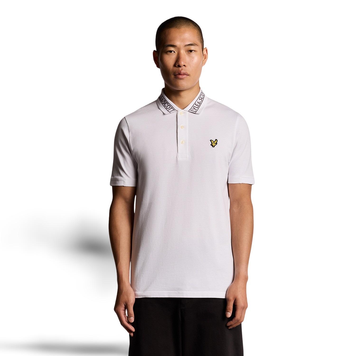 5063560805718 - Poloshirt mit Logo am Kragen Lyle & Scott