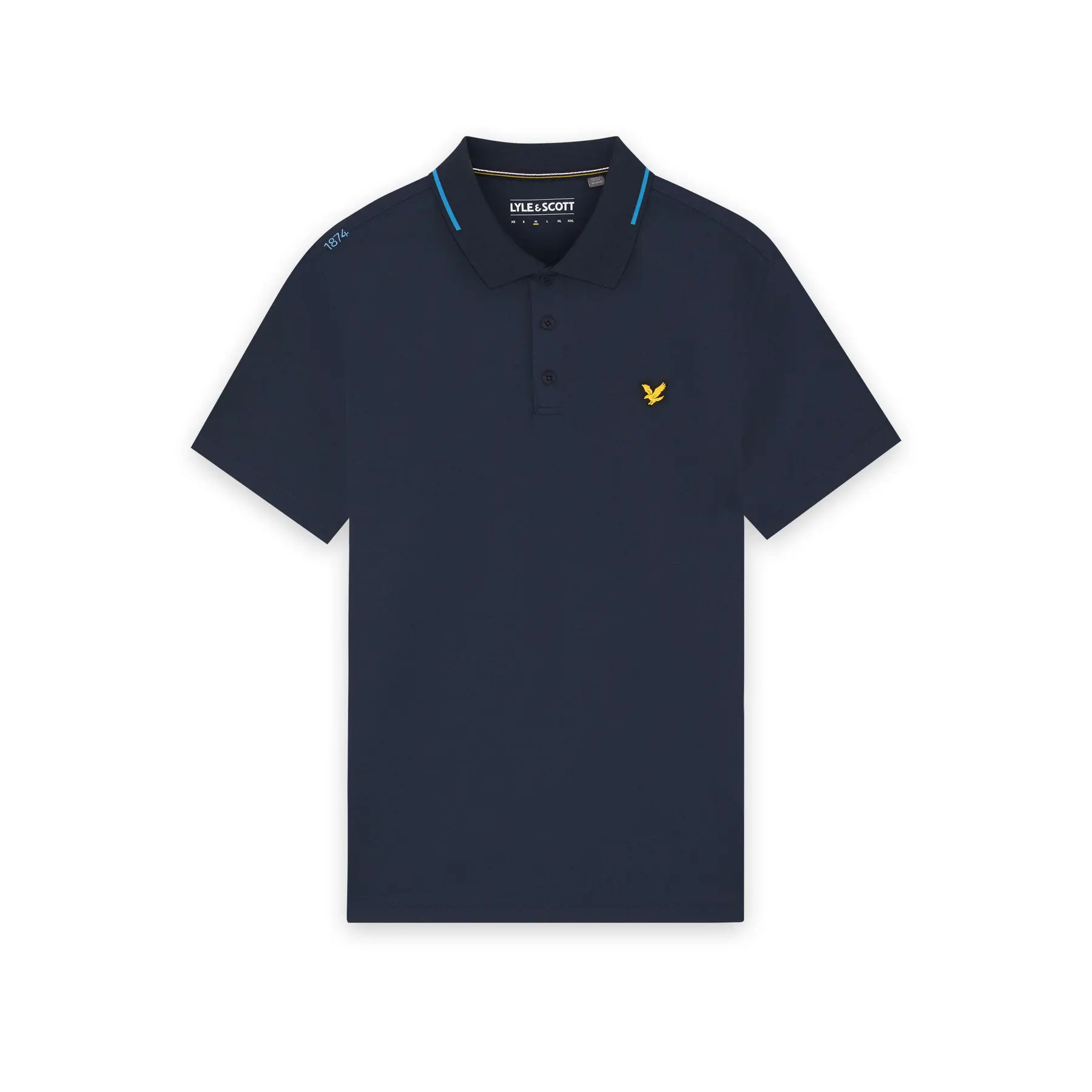 Image of Polo-Shirt Lyle & Scott Golf 1874 Tipped Tech