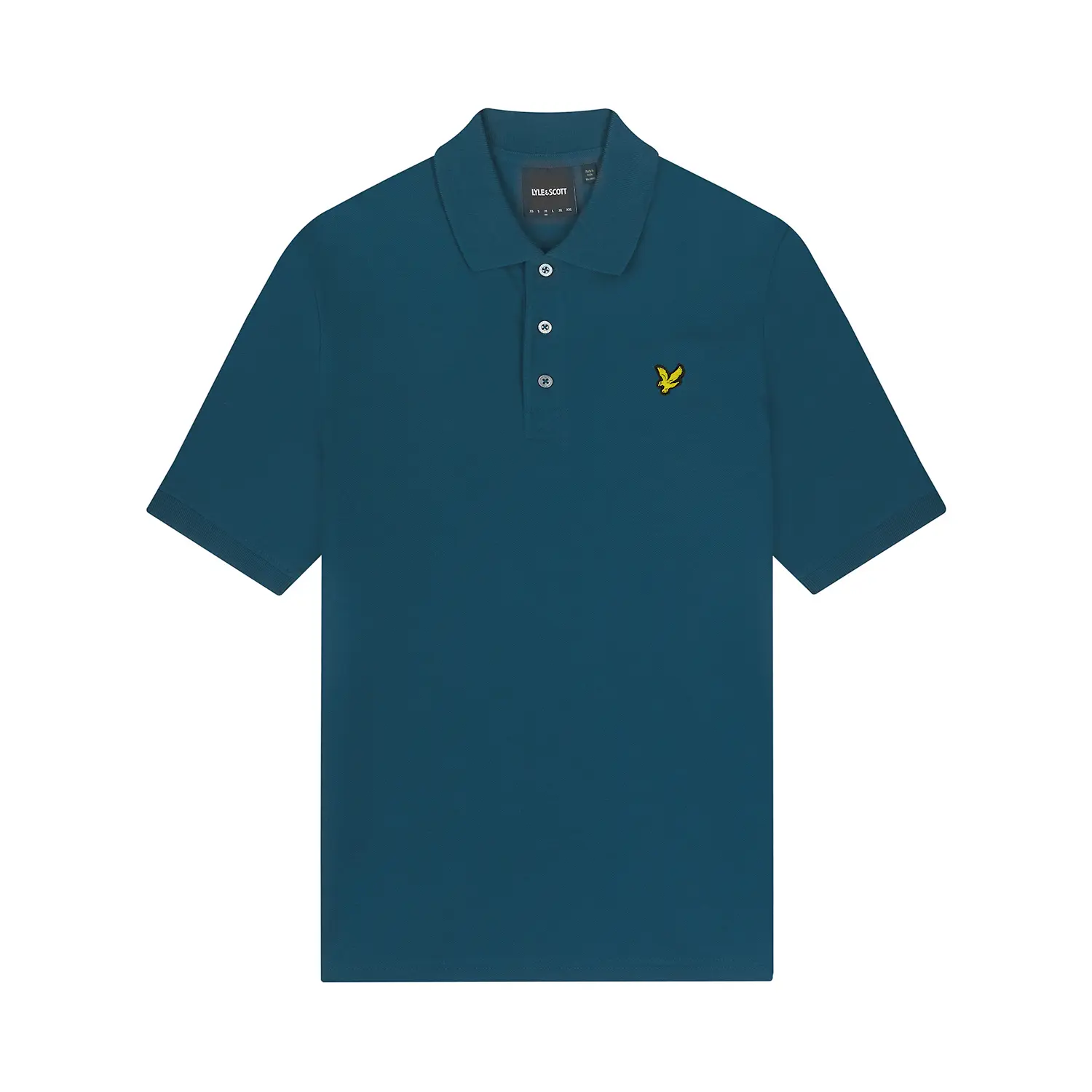 Lyle & Scott Men's Bleu Polo Shirt Plain