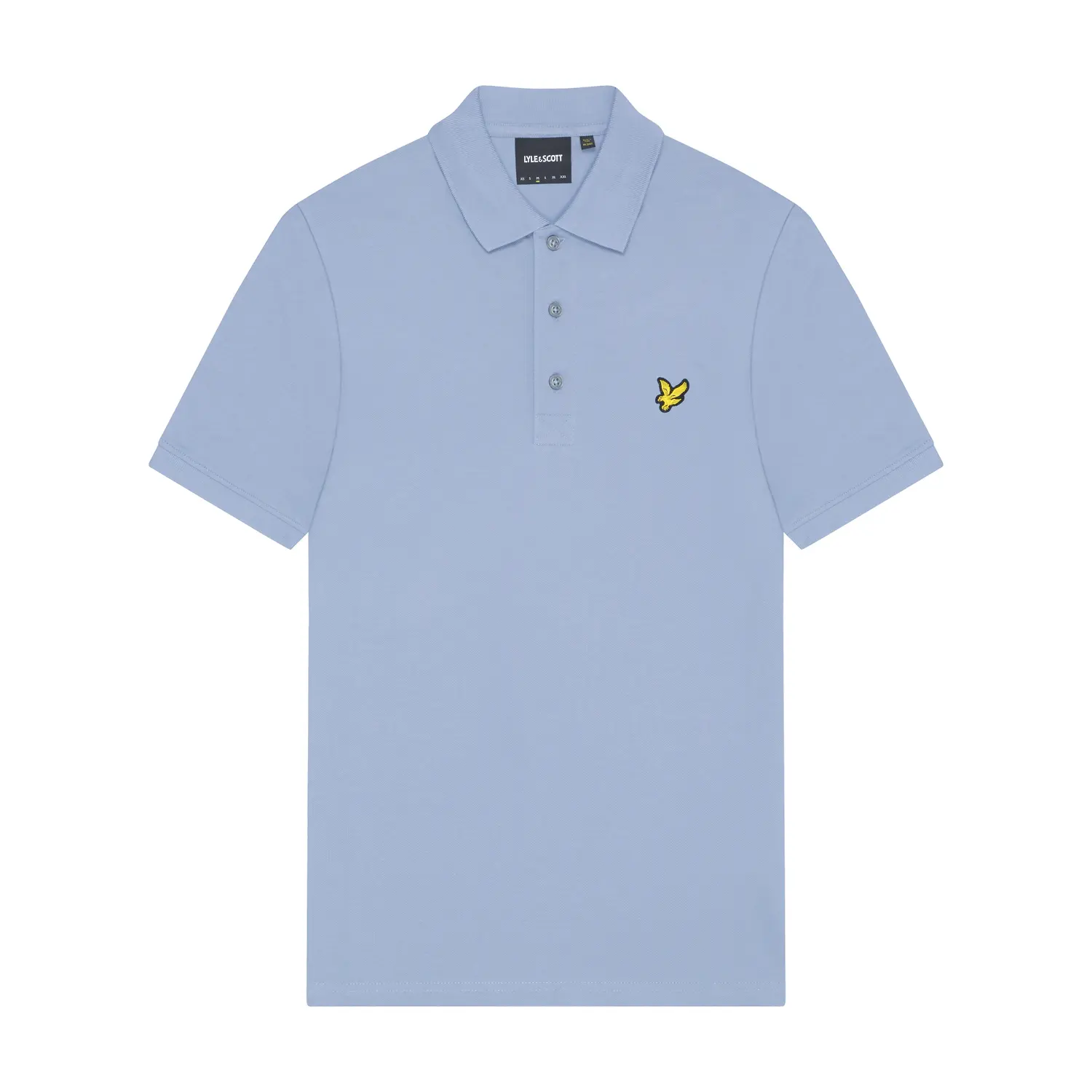 Lyle & Scott Bleu Polo Plain