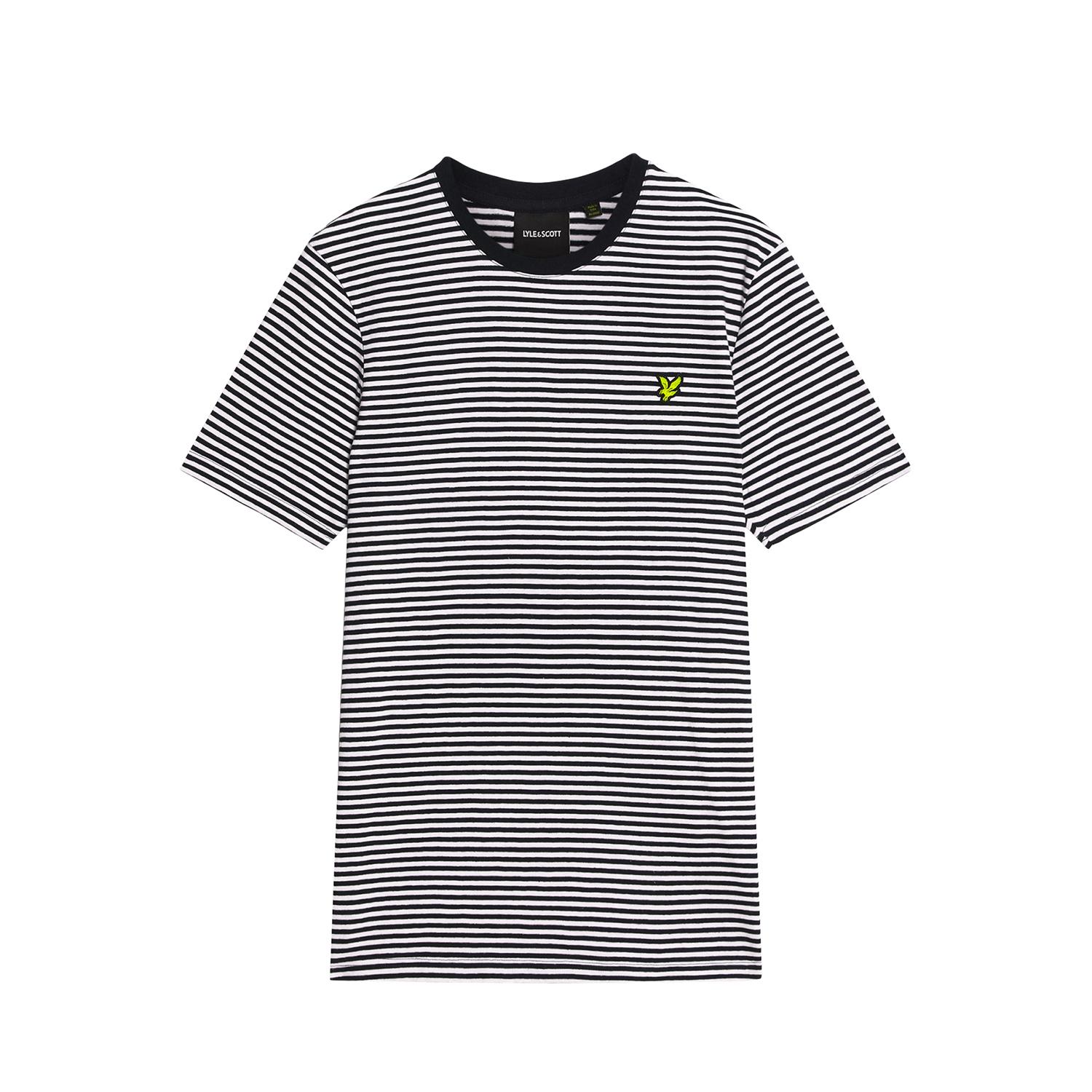 5059775854320 - Gestreiftes Breton Shirt aus Leinen Lyle & Scott