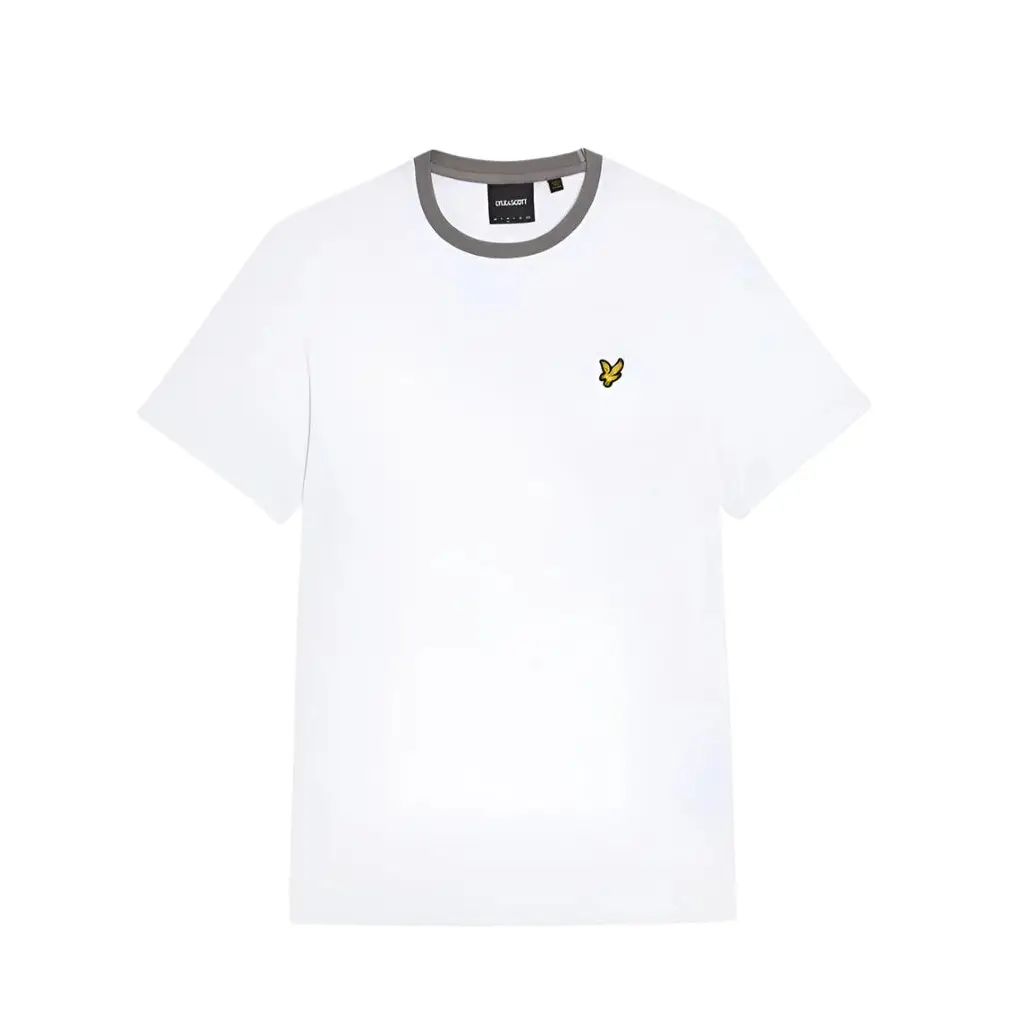 5059775970129 - T-Shirt mit kontrastierendem Kragen Lyle & Scott