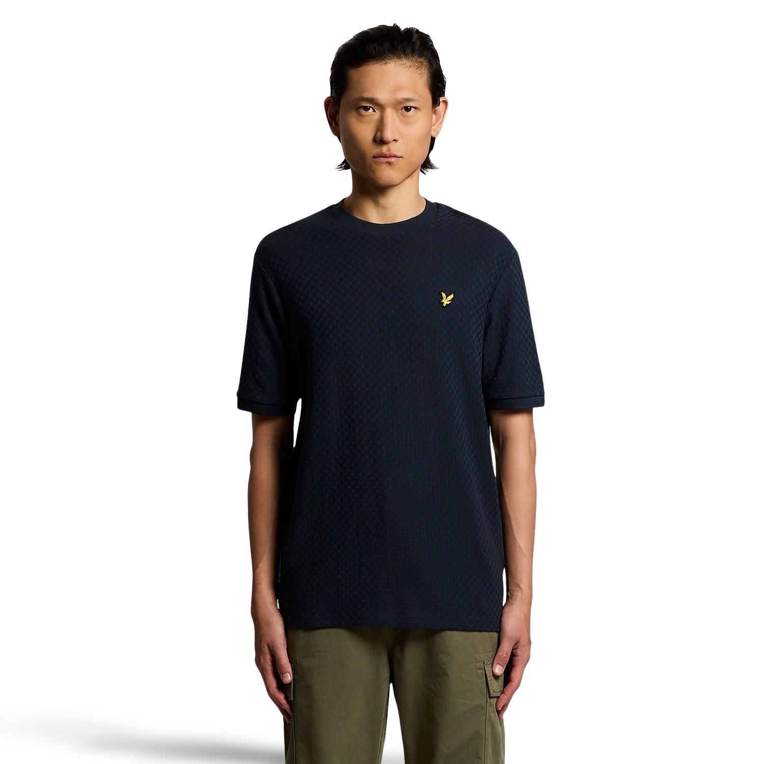T-shirt in jacquard Lyle & Scott