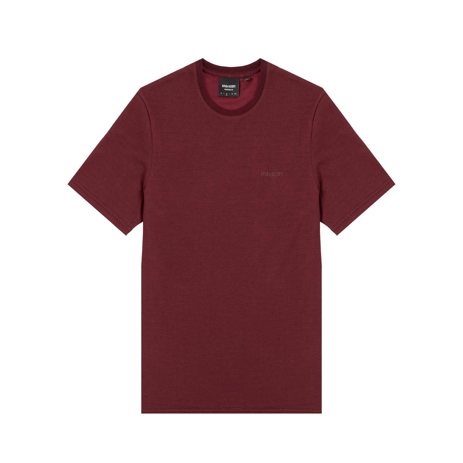 T-shirt con logo a rete