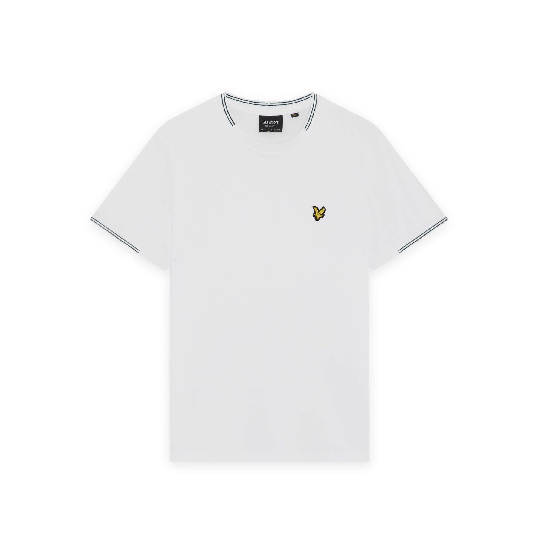 T-shirt a righe sottili