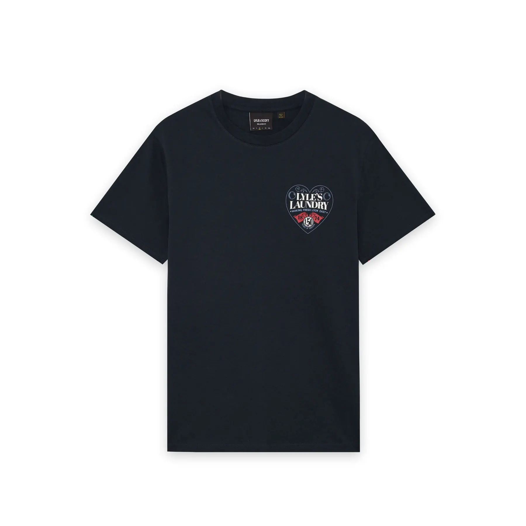 Lyle & Scott Bleu T-Shirt Laundry