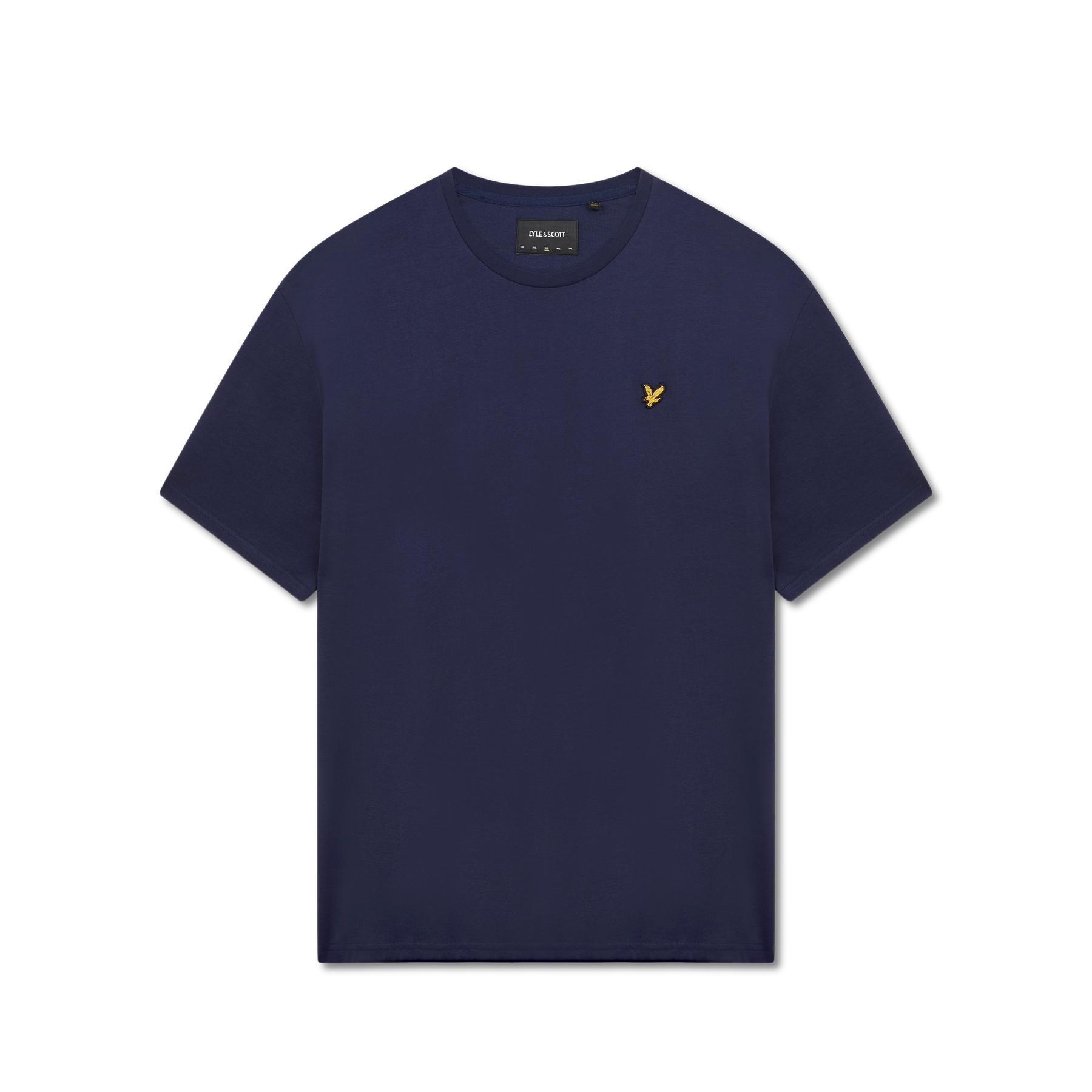 5054783923846 - Einfarbiges T-Shirt in großen Größen Lyle & Scott