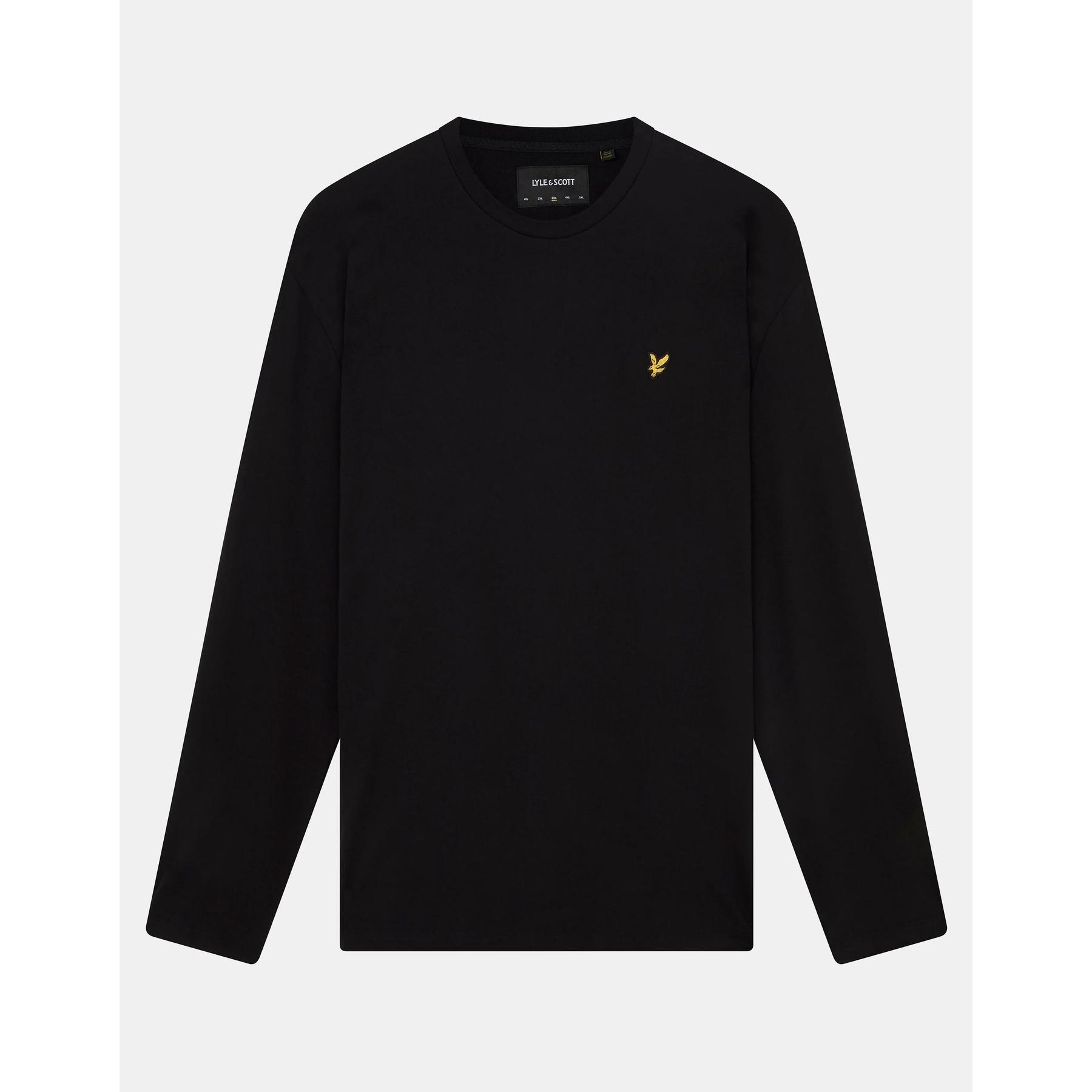 5054783984229 - Einfarbiges T-Shirt mit langen Ärmeln Lyle & Scott 5054783984229 - Einfarbiges T-Shirt mit langen Ärmeln Lyle & Scott