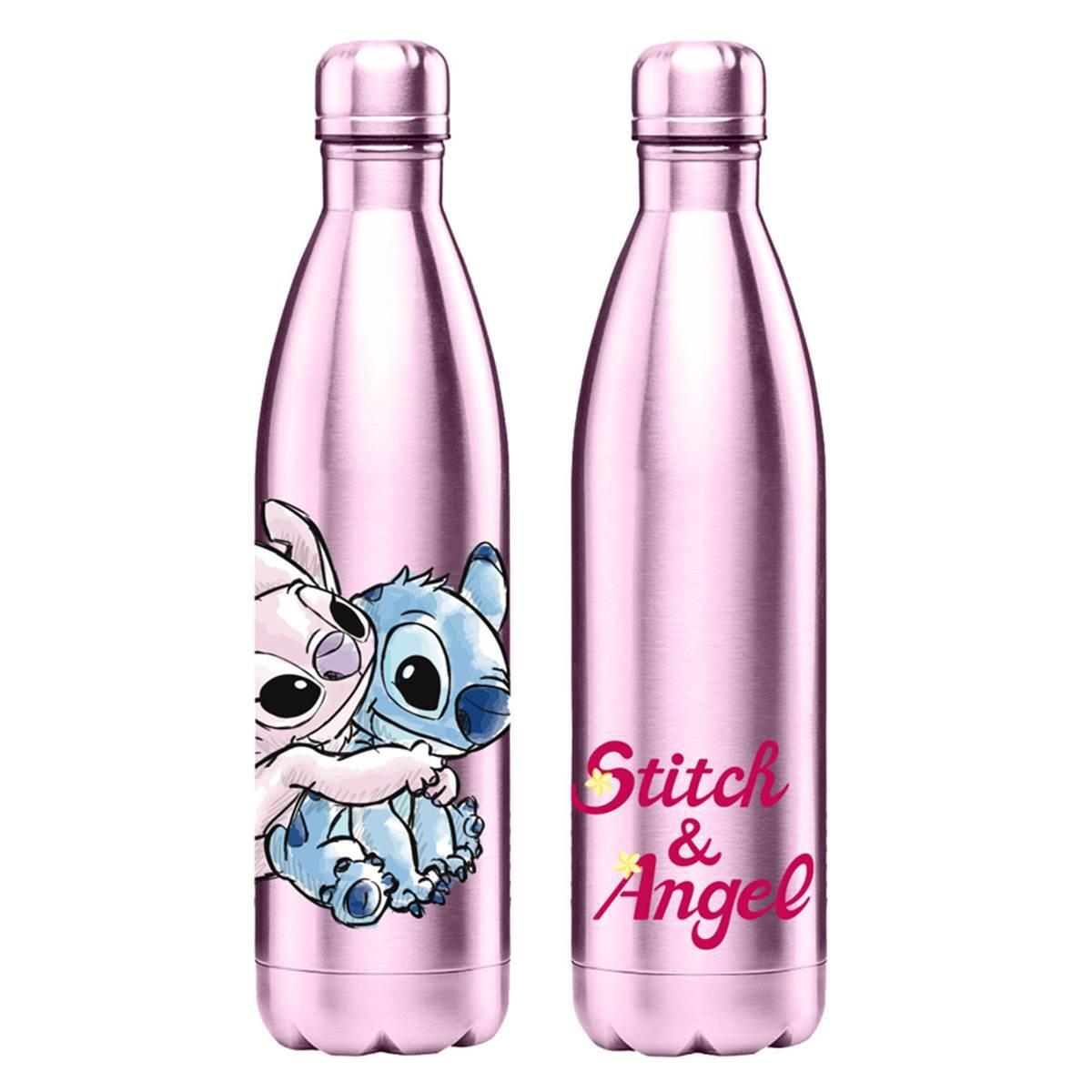 3760167651664 - Edelstahlflasche Stitch & Angel Disney
