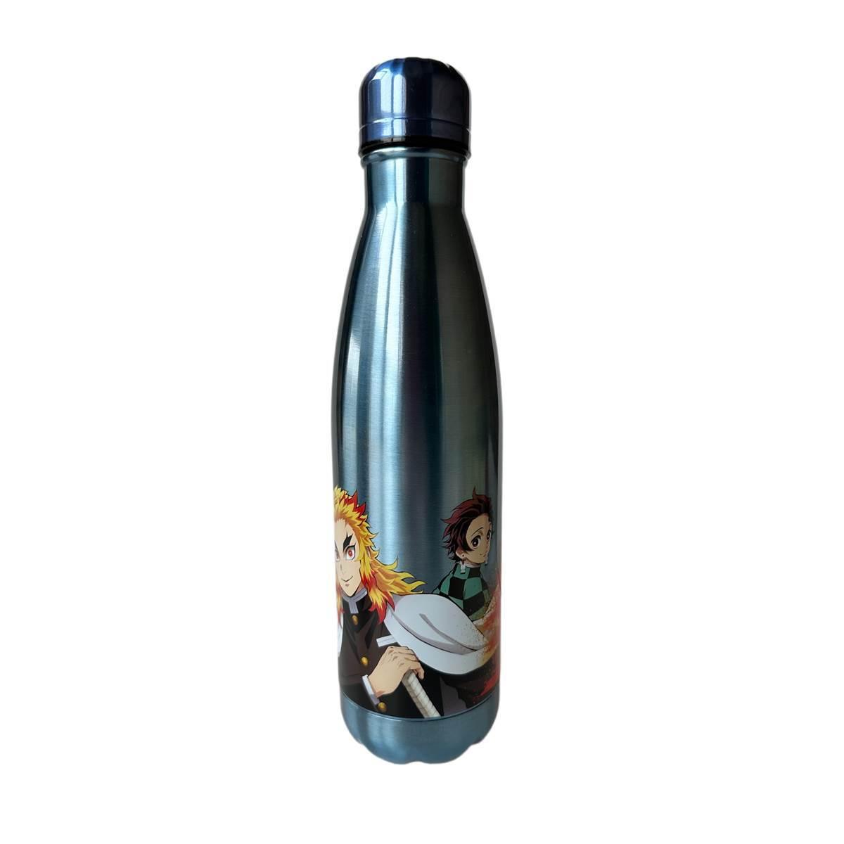 3760167655204 - Isolierte Edelstahl-Trinkflasche für Kinder Demons Slayer Tanjiro&Rengoku Movie