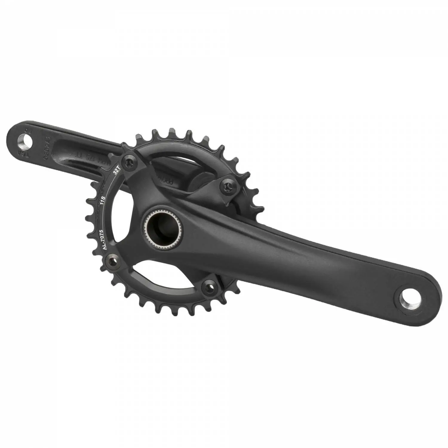Velo Store - UK Aluminium crankset - through axle M-Wave | Extra 10% off with Subscription, Postage £16.79 to UK Fedex.